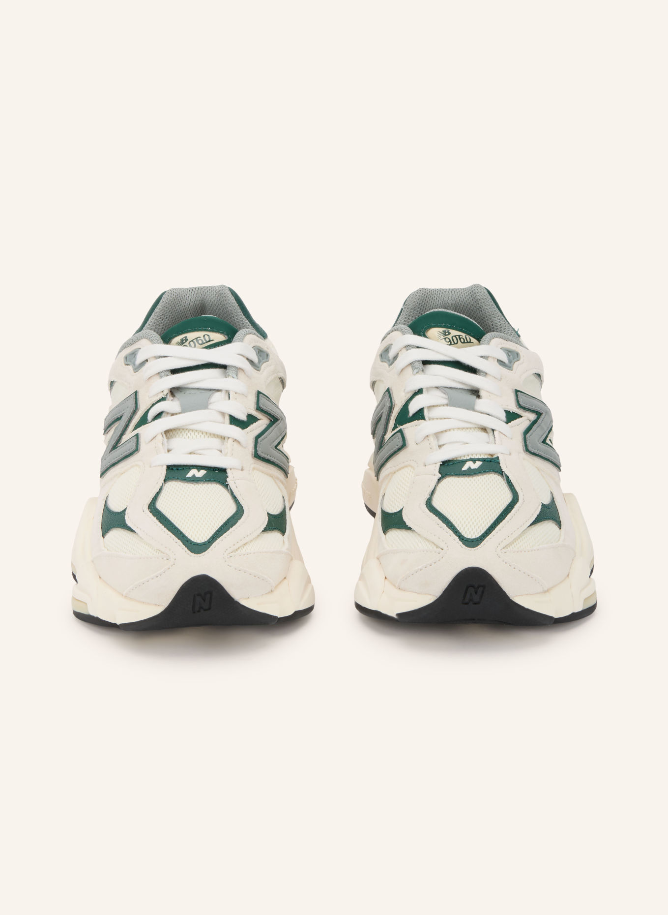 new balance Sneaker 9060: CREME / GRAU / DUNKELGRÜN