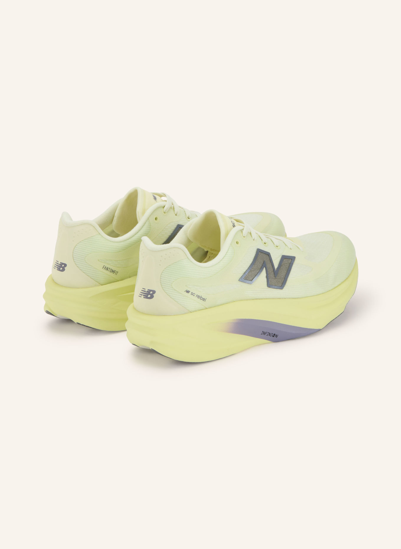 new balance Laufschuhe SUPERCOMP REBEL: NEONGELB / SILBER