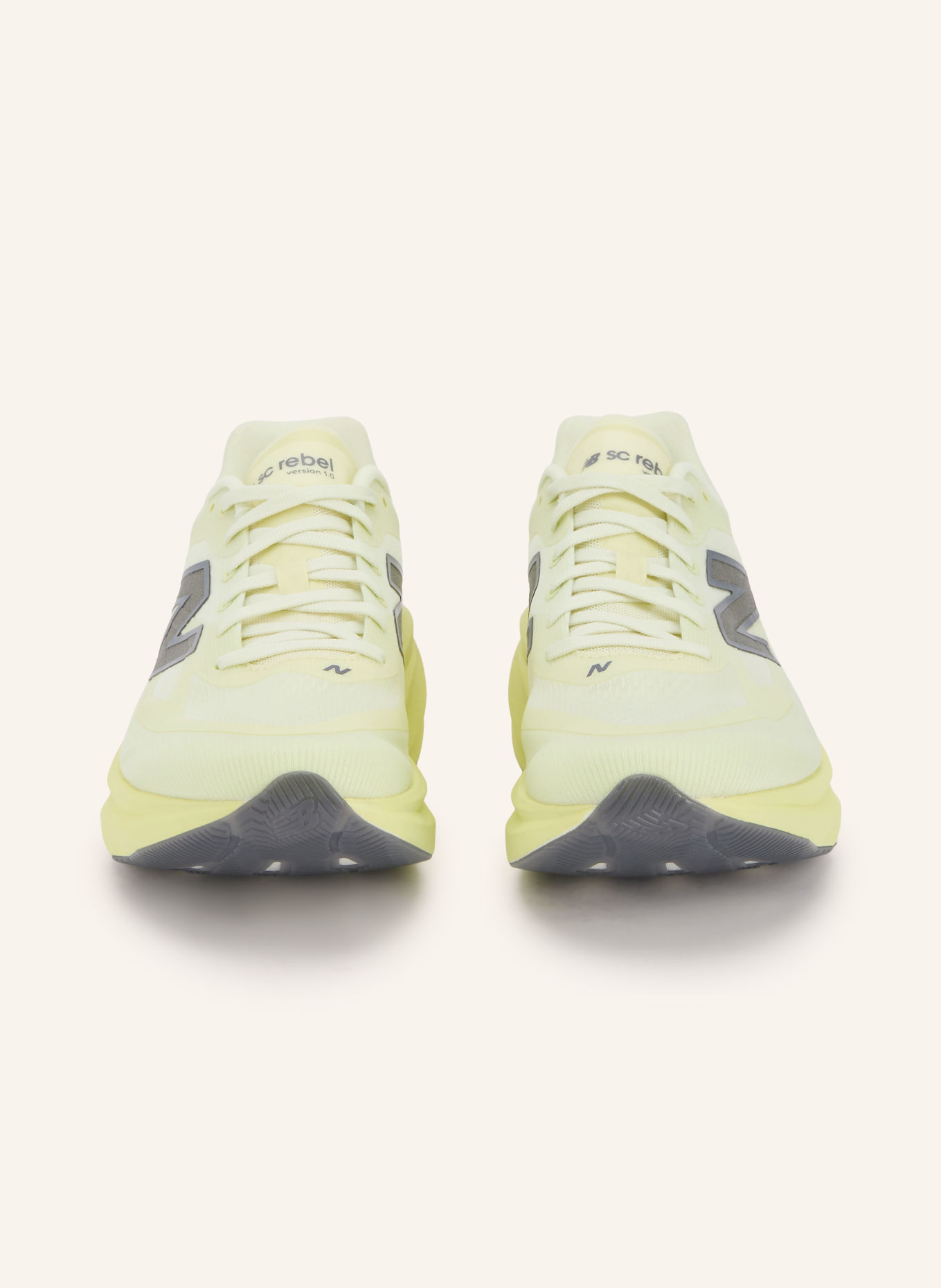new balance Laufschuhe SUPERCOMP REBEL: NEONGELB / SILBER