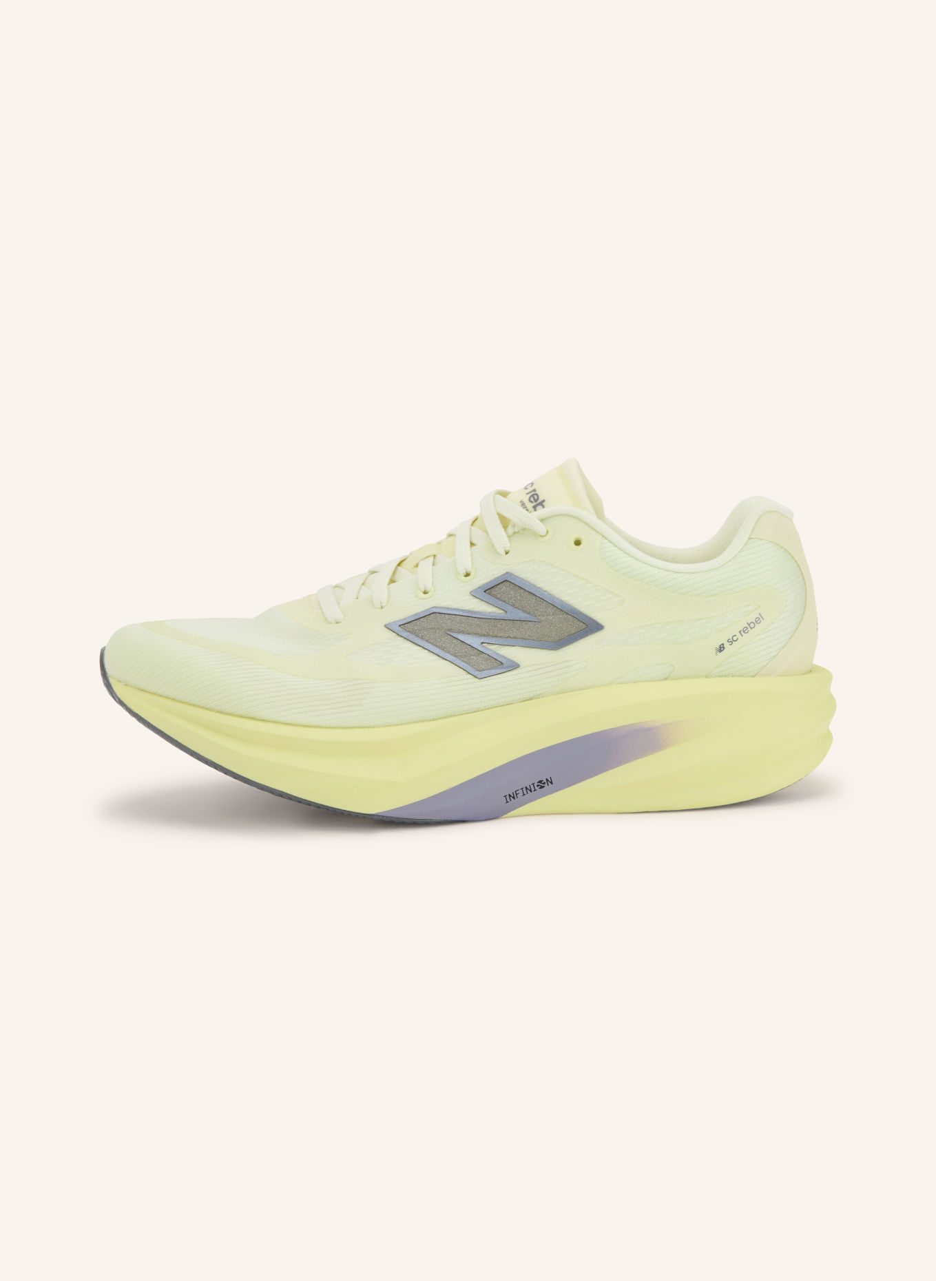 new balance Laufschuhe SUPERCOMP REBEL: NEONGELB / SILBER