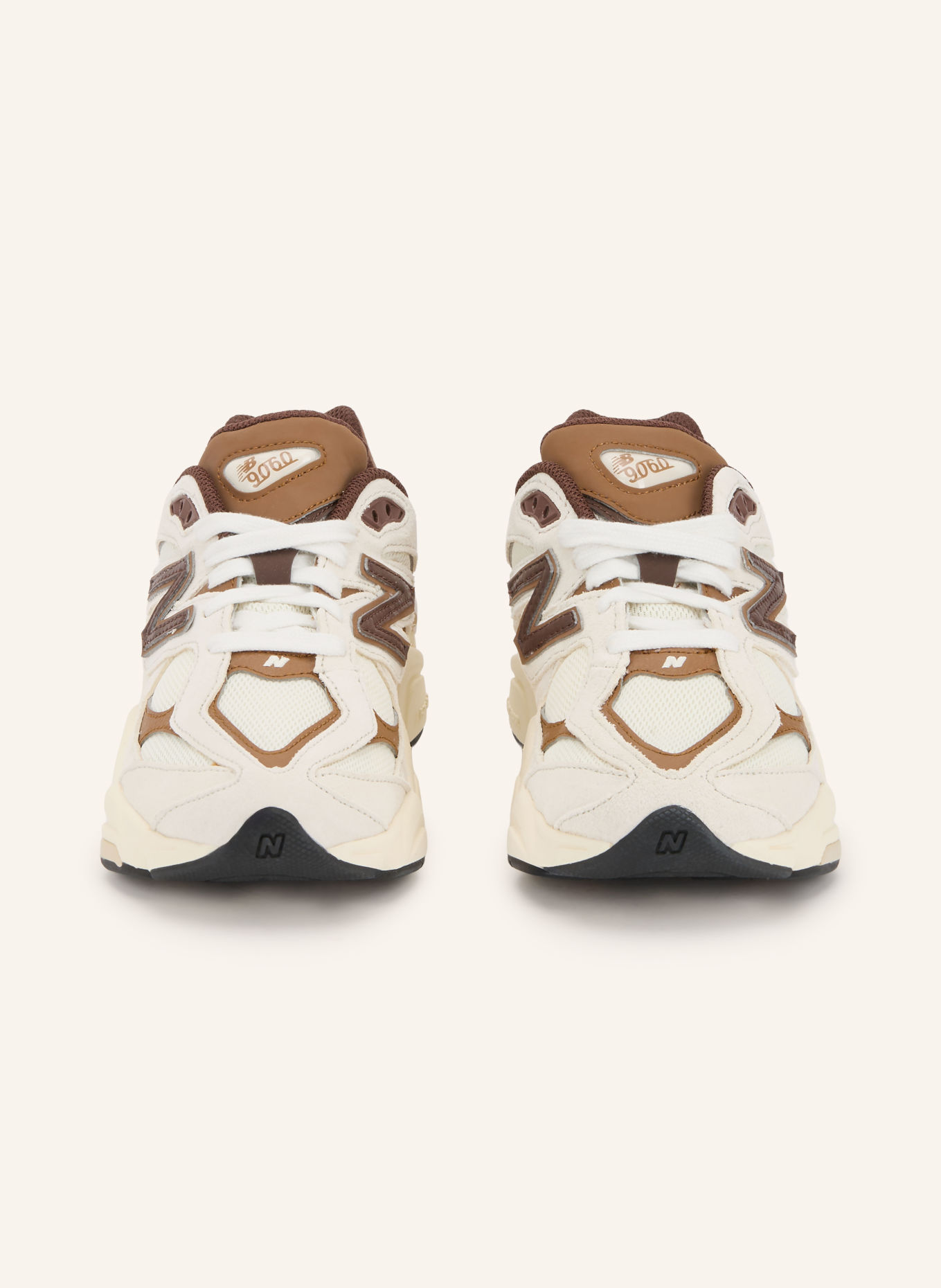 new balance Sneakers 9060: CRÈME / BRUIN / BEIGE