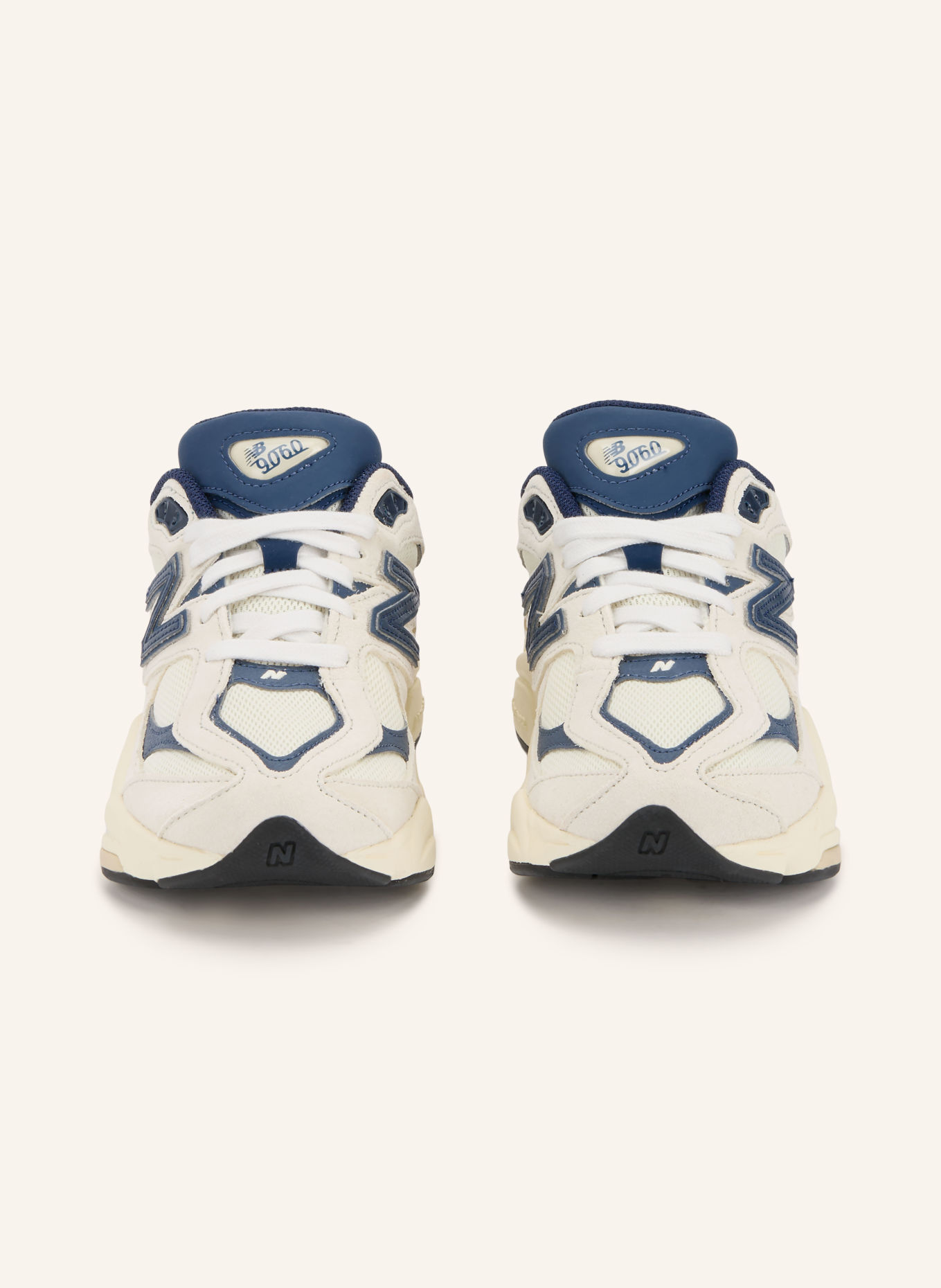 new balance Sneakers 9060: CRÈME / BEIGE / BLAUW