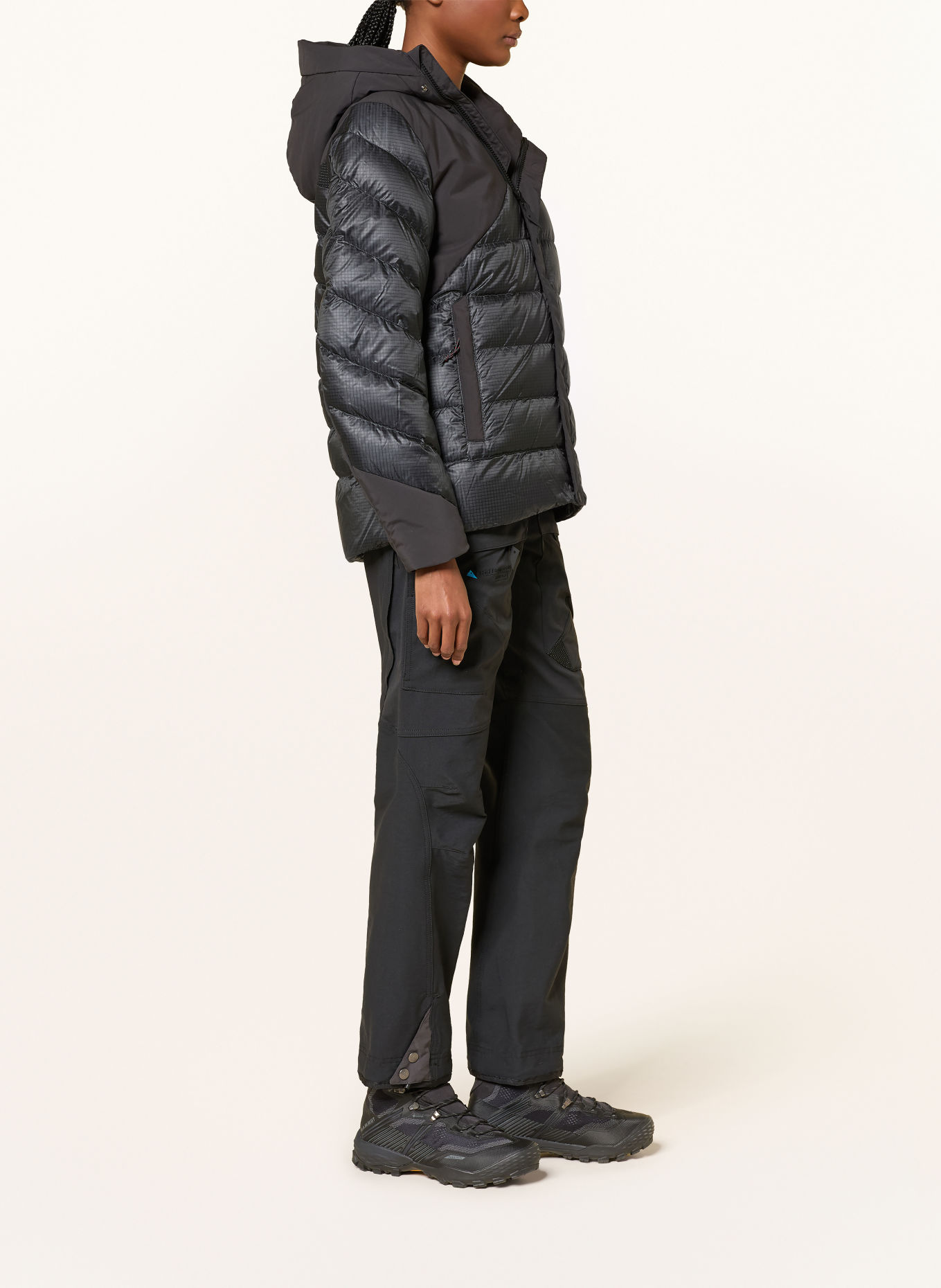 Klättermusen Funktionsjacke RÅ: SCHWARZ