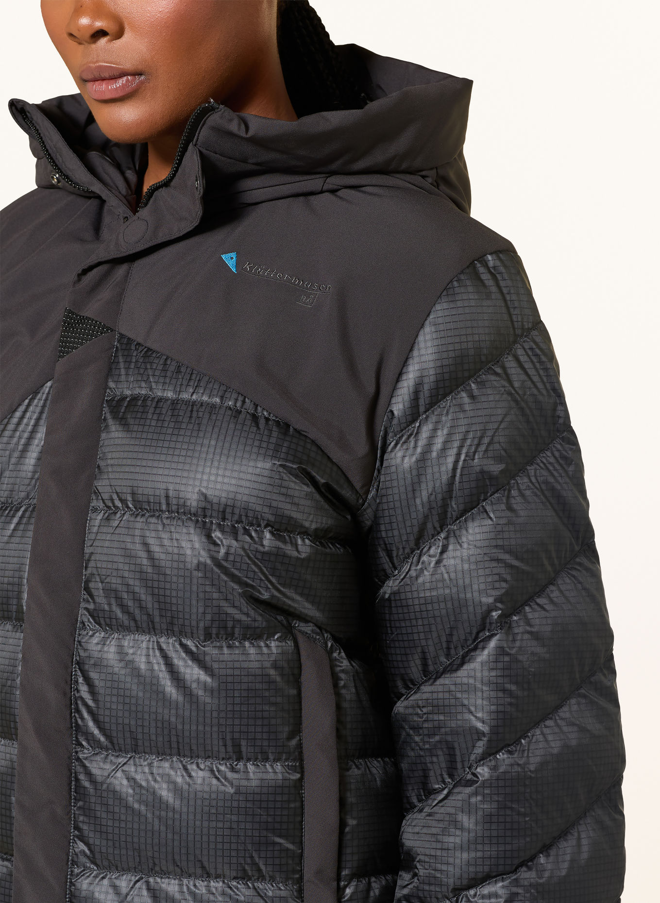 Klättermusen Funktionsjacke RÅ: SCHWARZ