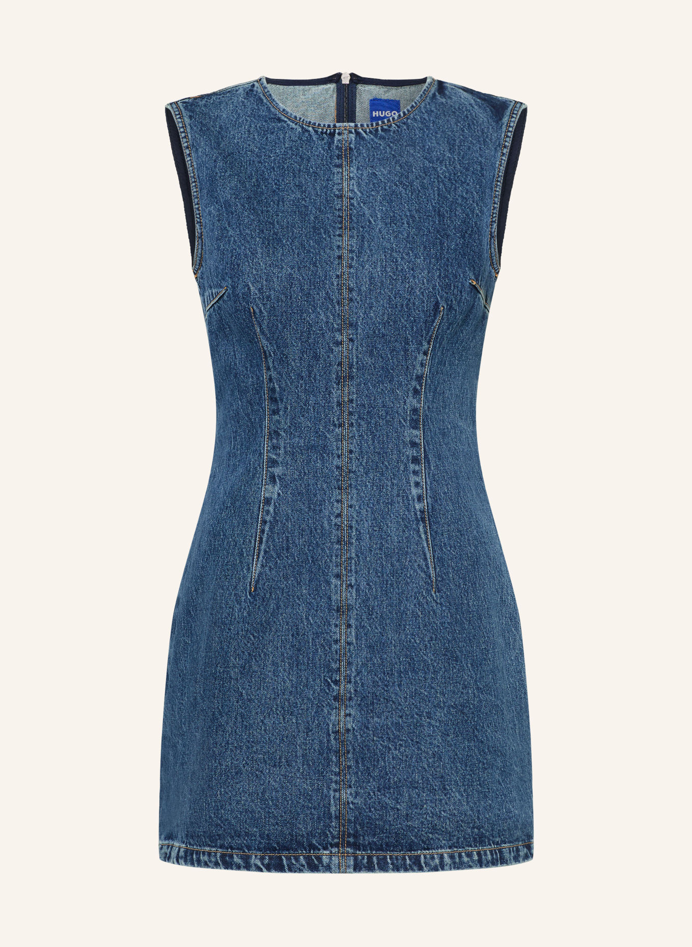 HUGO Robe en jean GLIMMER: BLEU