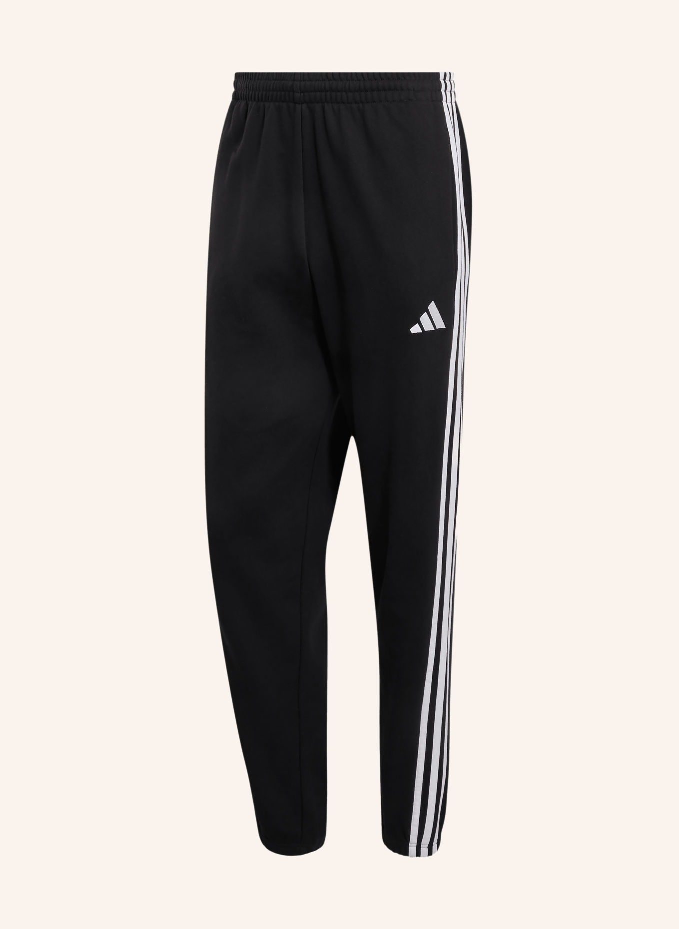 adidas Sweatpant ESSENTIALS 3-STRIPES: ZWART / WIT