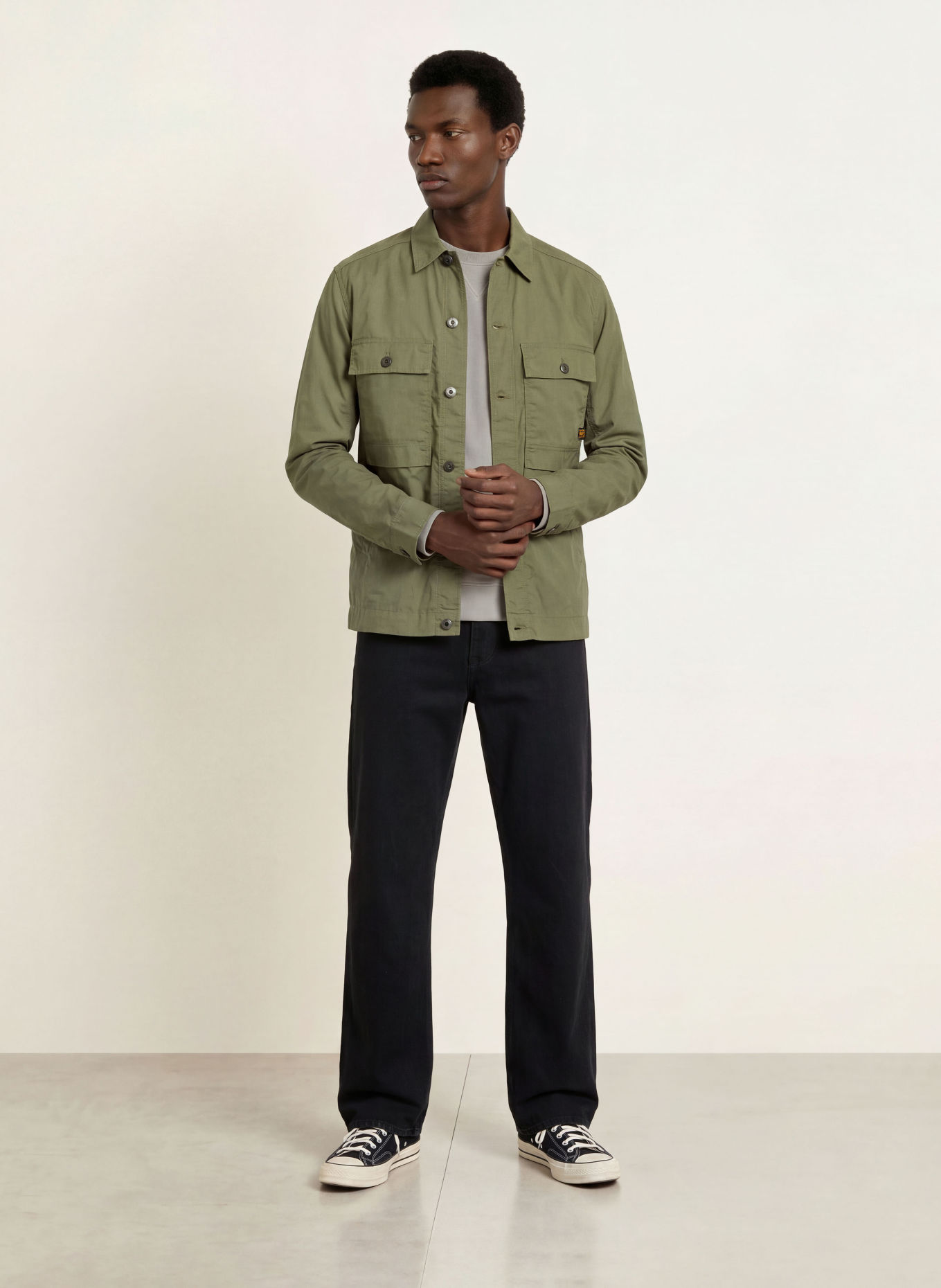G-Star Surchemise MOSA: OLIVE