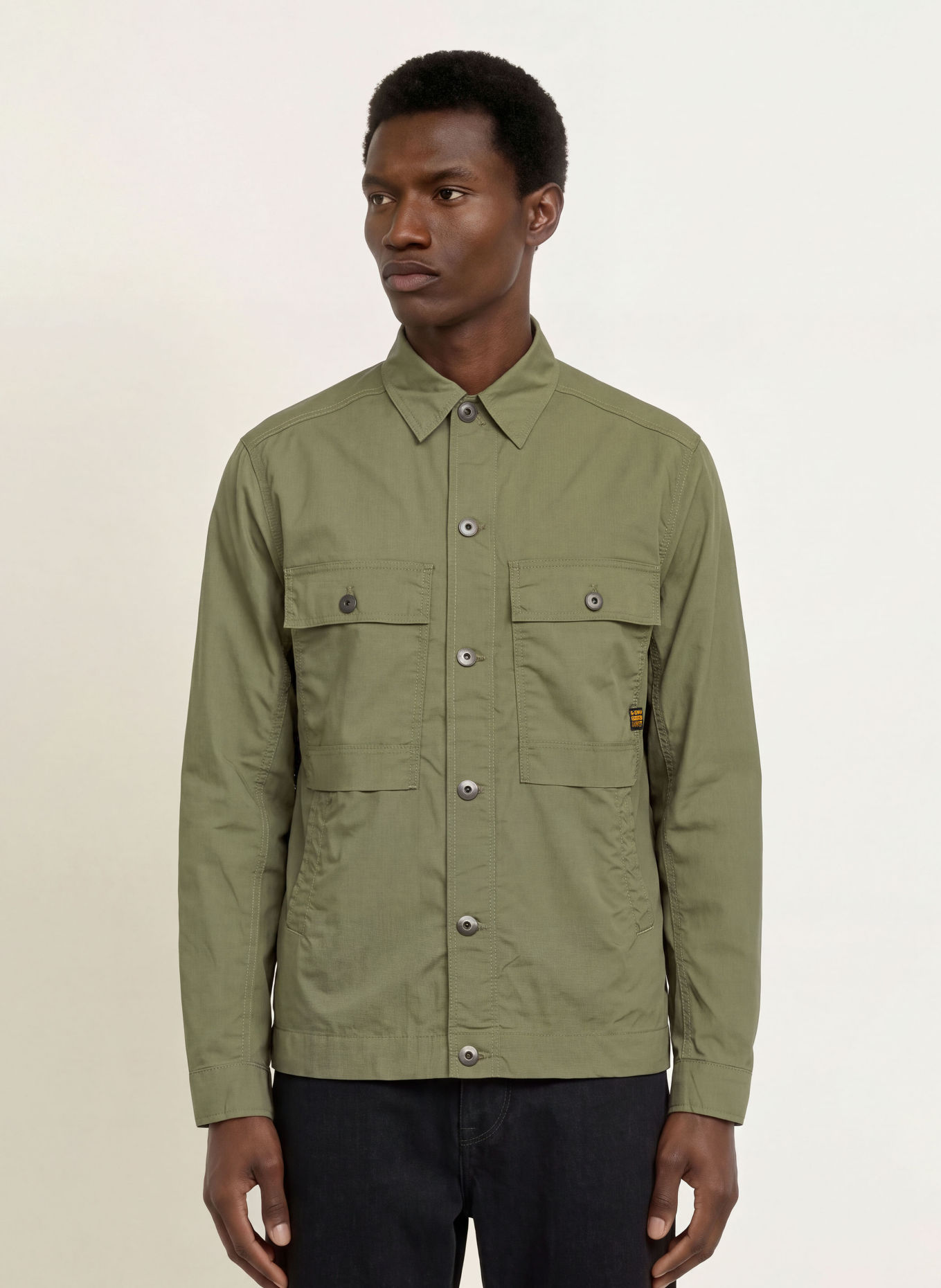 G-Star Surchemise MOSA: OLIVE