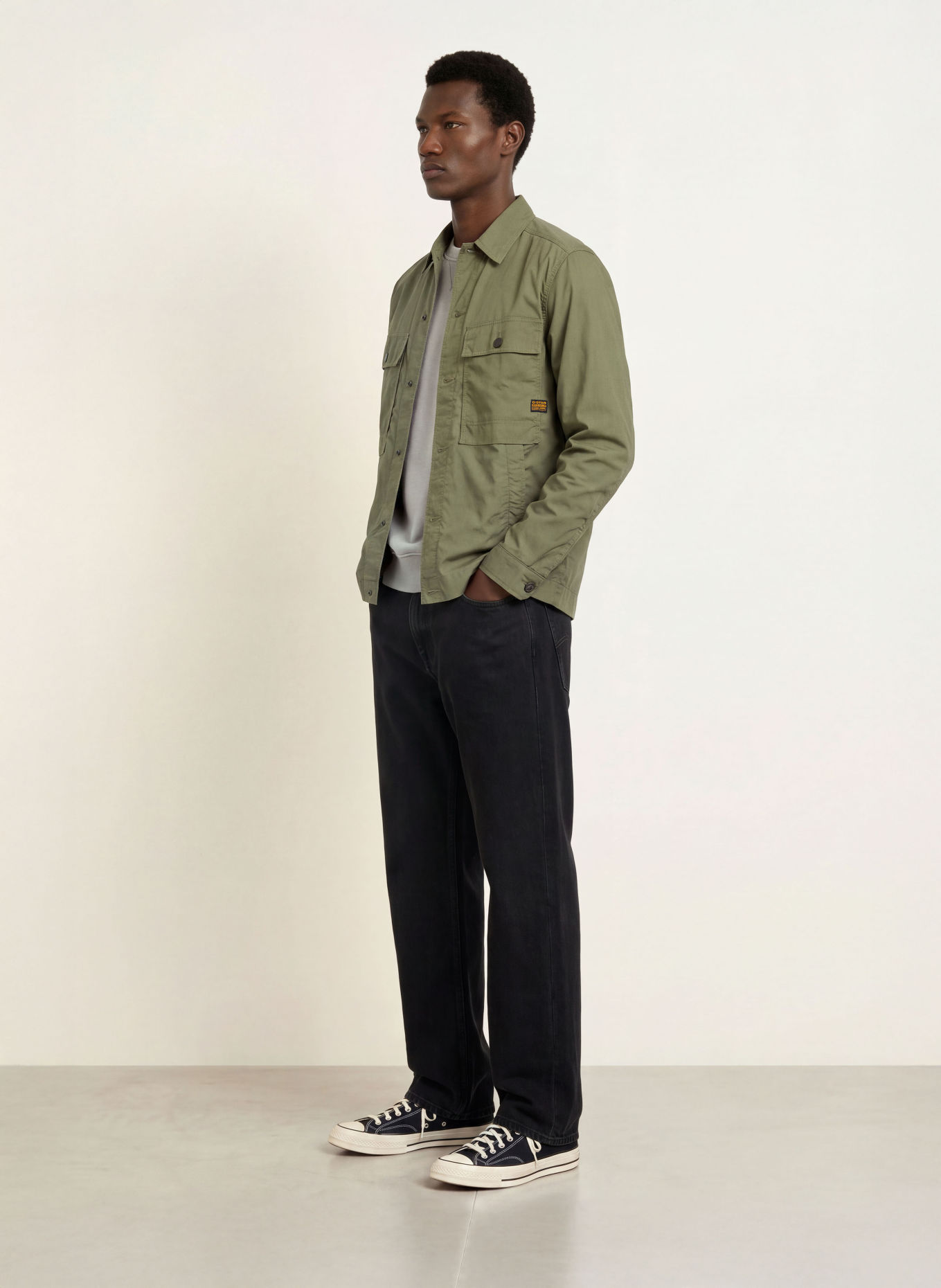 G-Star Surchemise MOSA: OLIVE