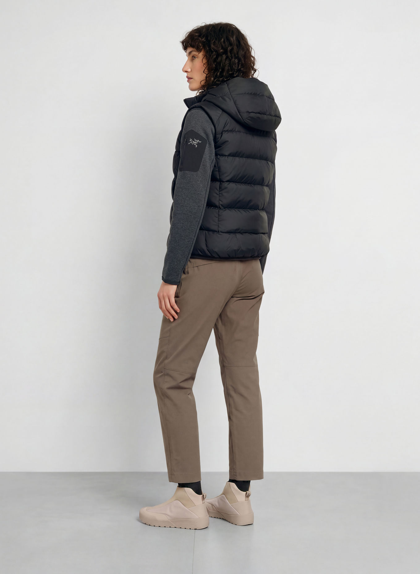 ARC'TERYX Donzen bodywarmer THORIUM: ZWART