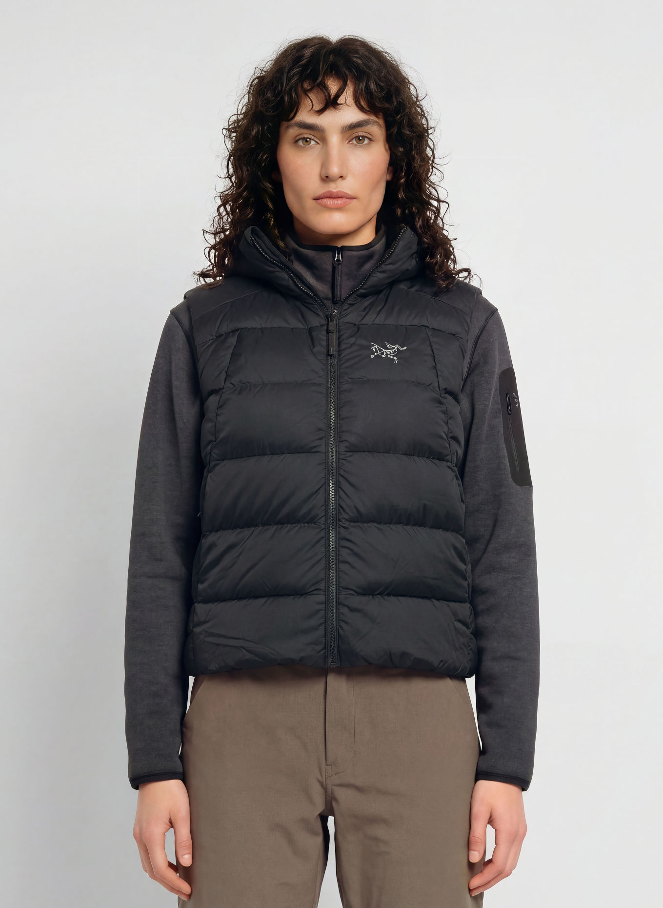 ARC'TERYX Donzen bodywarmer THORIUM: ZWART