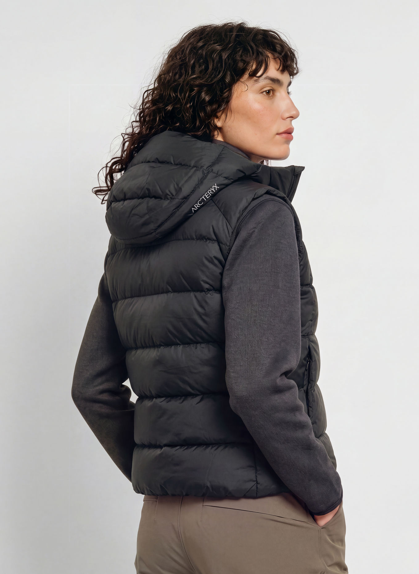 ARC'TERYX Donzen bodywarmer THORIUM: ZWART