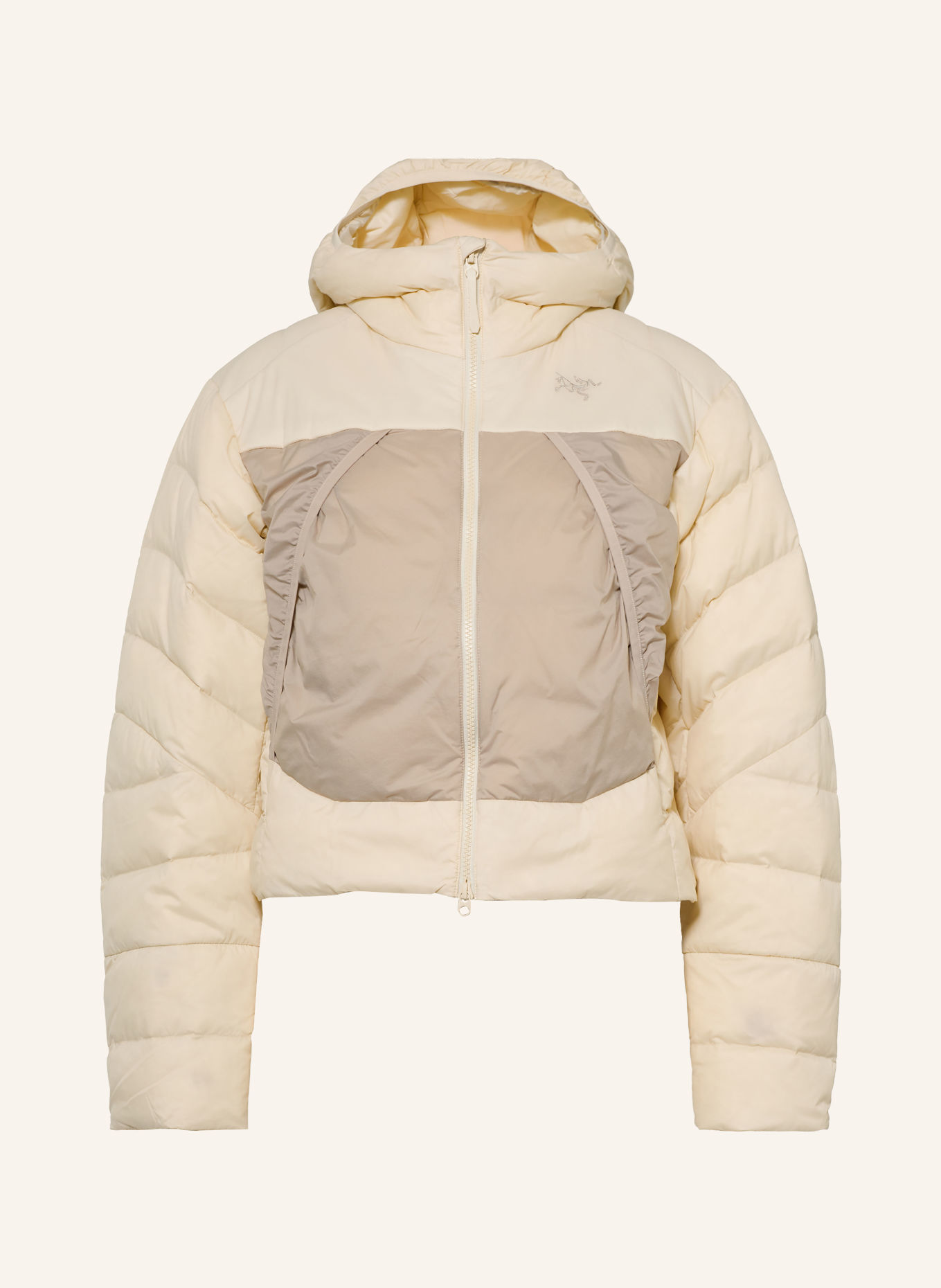 ARC'TERYX Lightweight-Daunenjacke OMINECA: WEISS / BEIGE