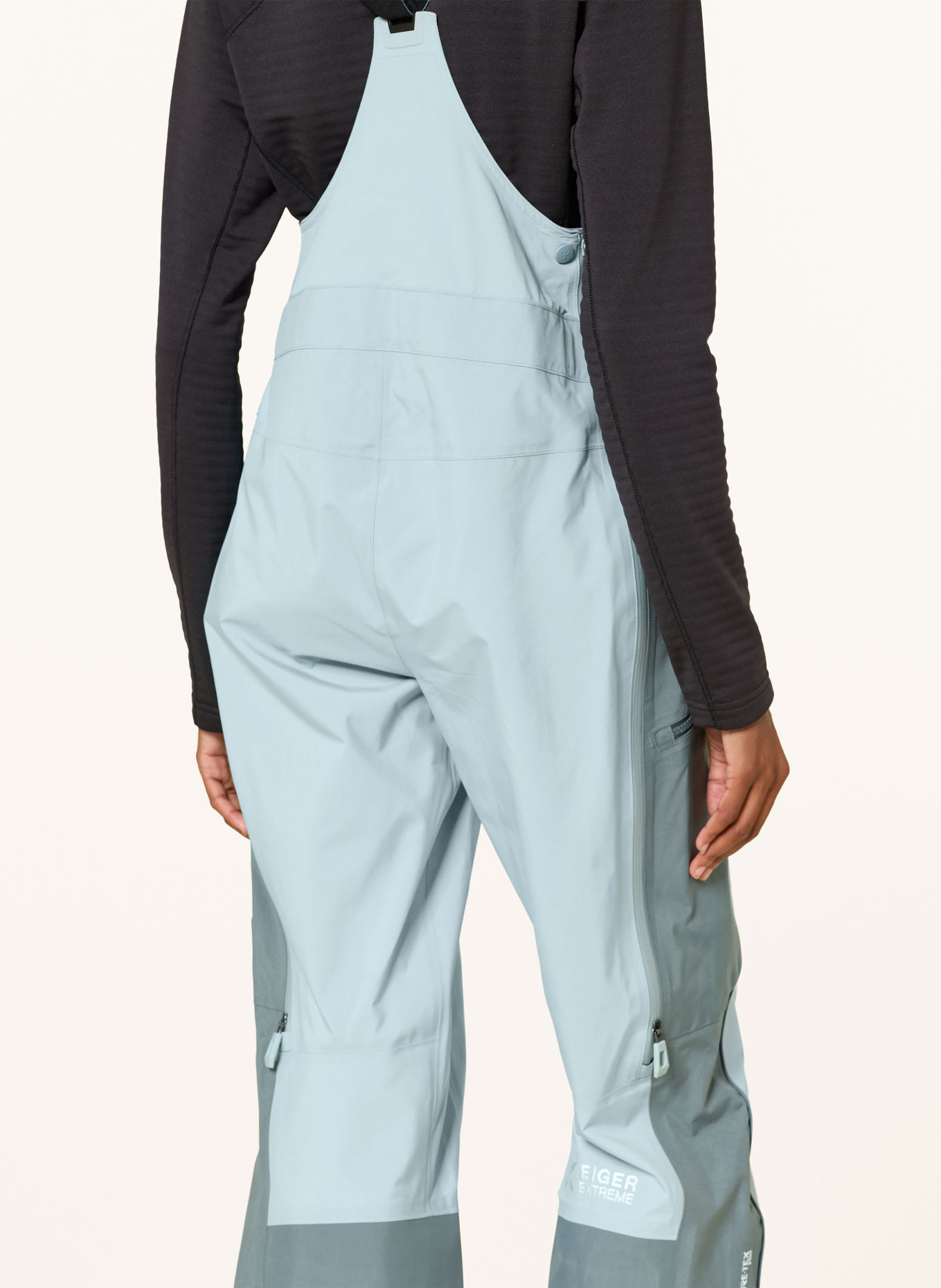 MAMMUT Hardshell-Skihose EIGER FREE PRO HS: HELLBLAU / BLAU
