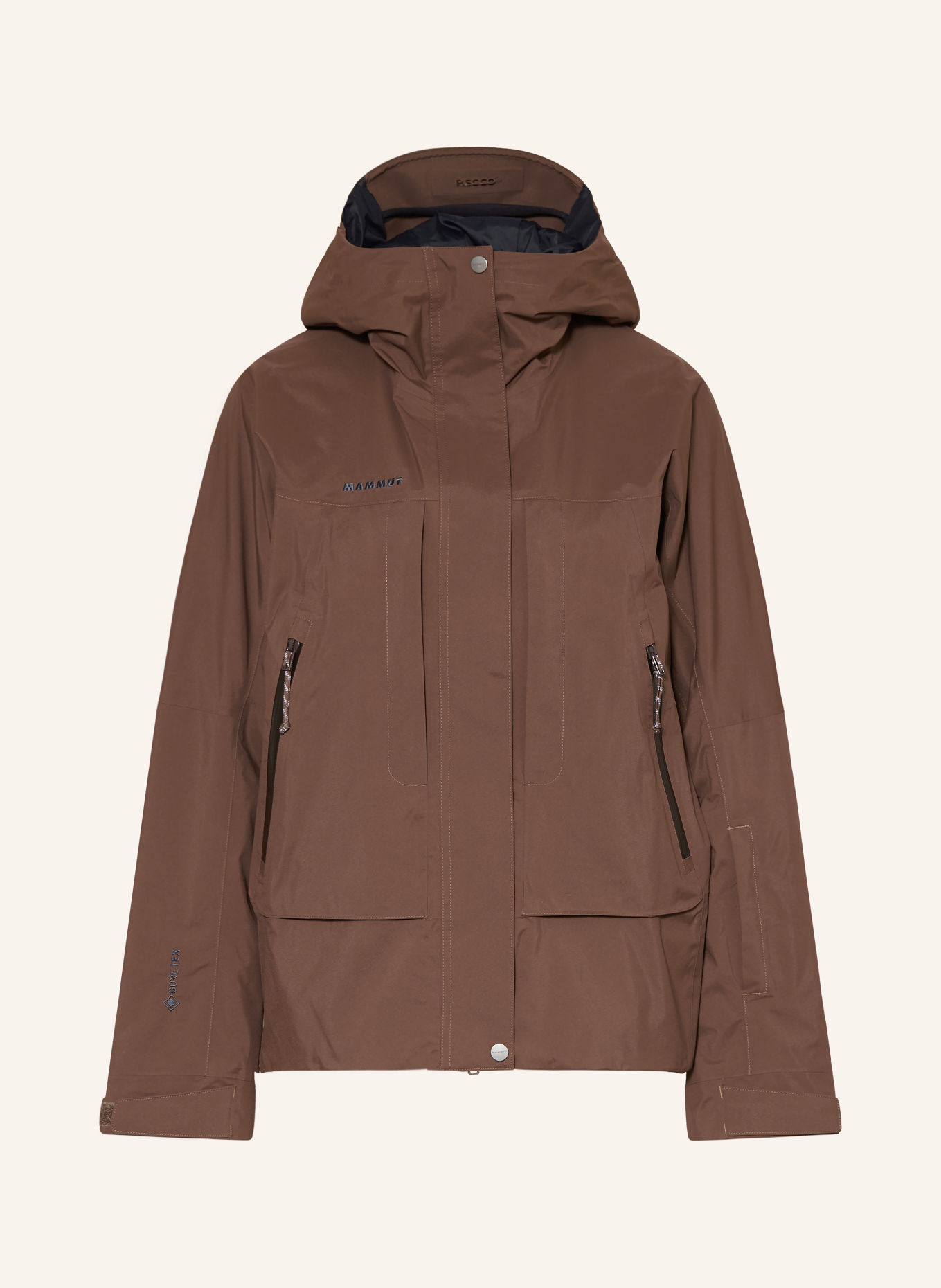 MAMMUT Skijacke HALDIGRAT GTX: DUNKELBRAUN
