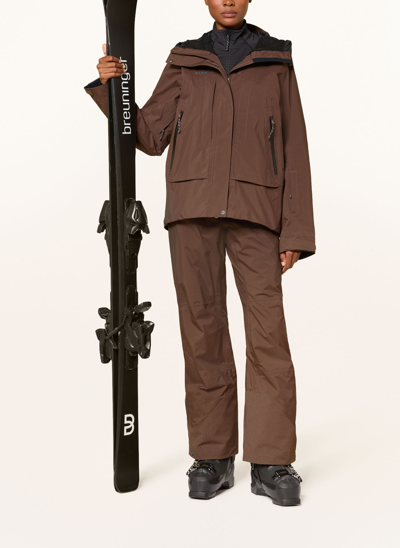 MAMMUT Skijacke HALDIGRAT GTX: DUNKELBRAUN