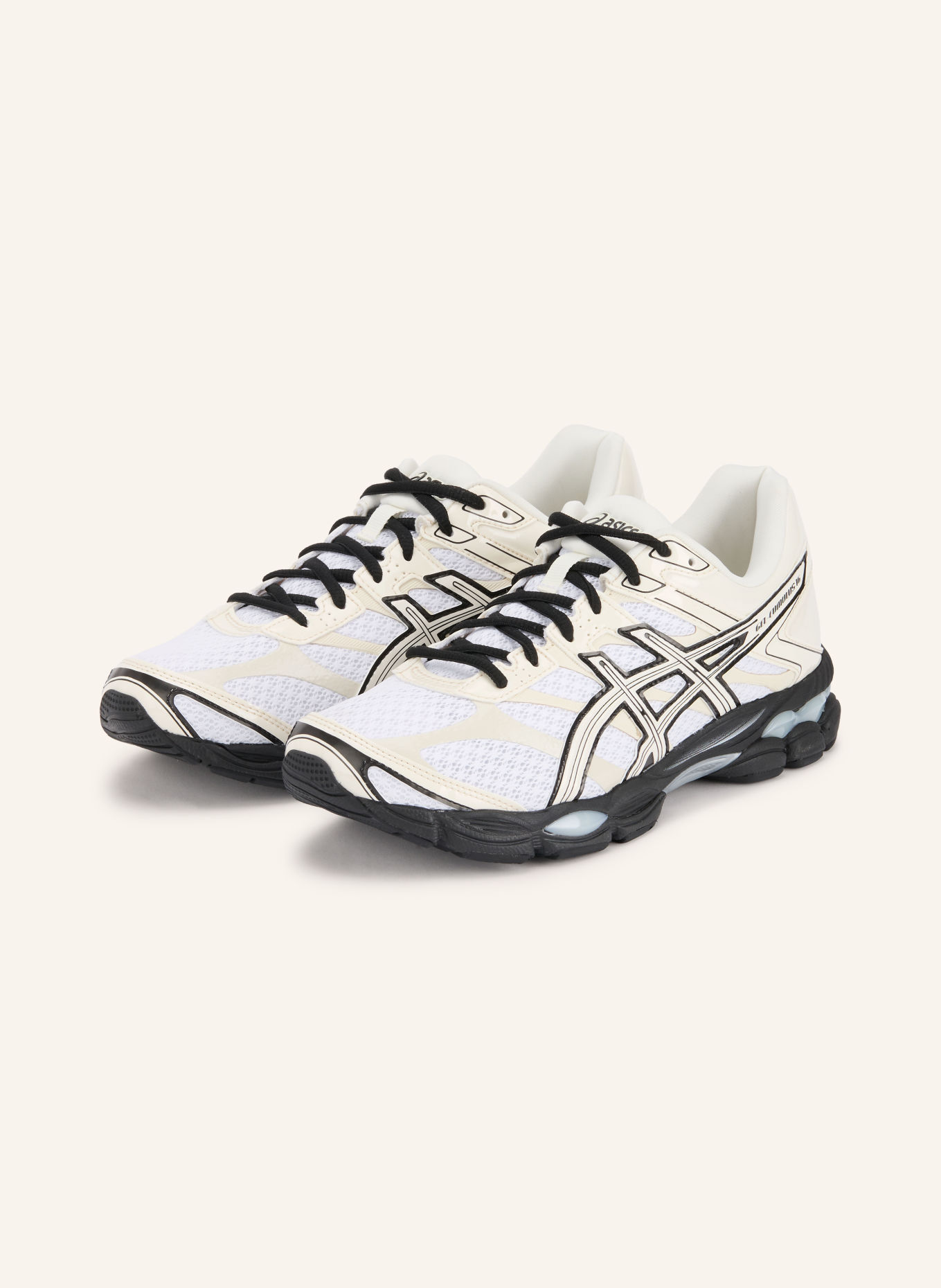 ASICS GEL-CUMULUS 16 Sneakers: WHITE / CREAM / BLACK