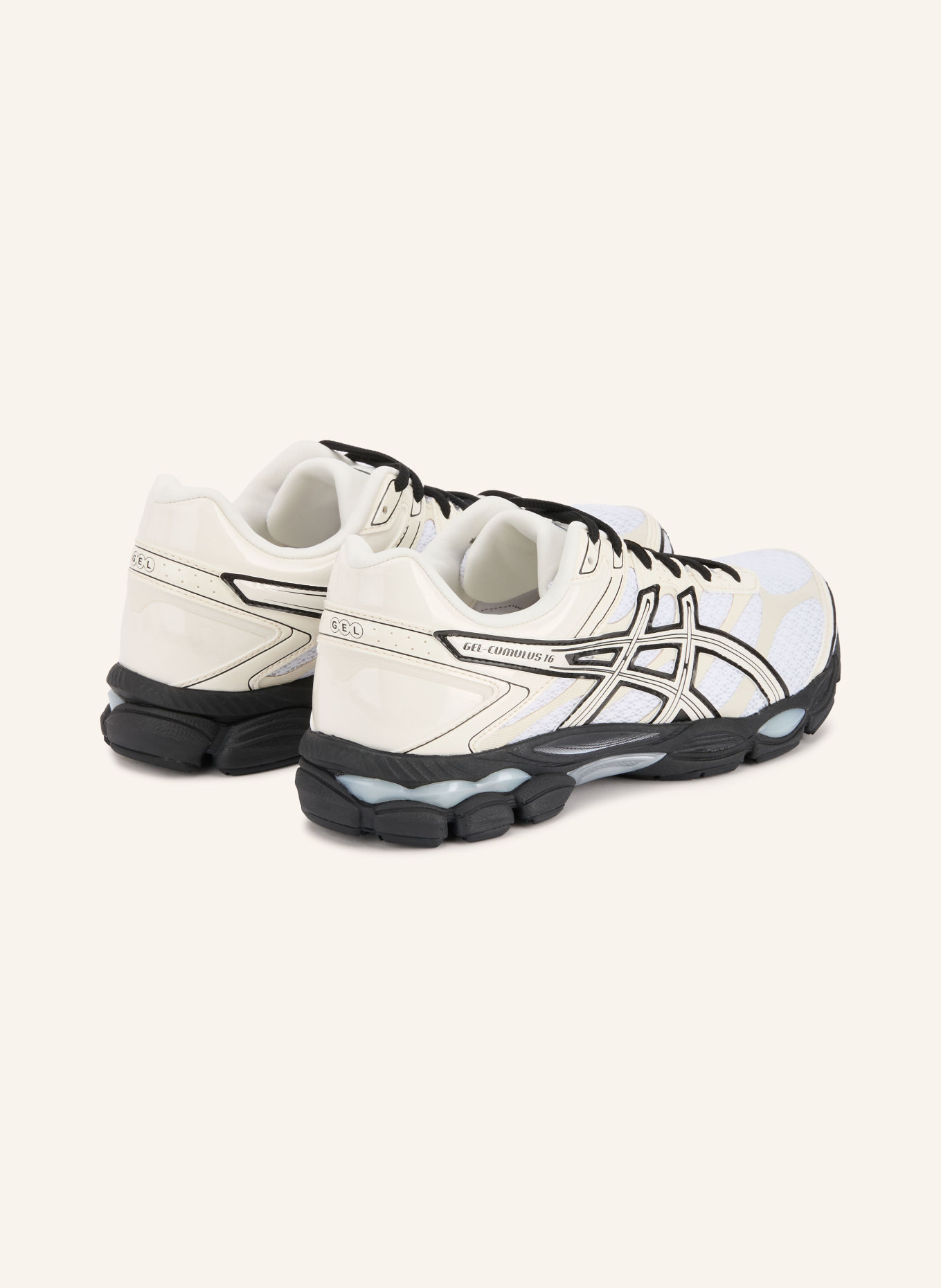 ASICS GEL-CUMULUS 16 Sneakers: WHITE / CREAM / BLACK