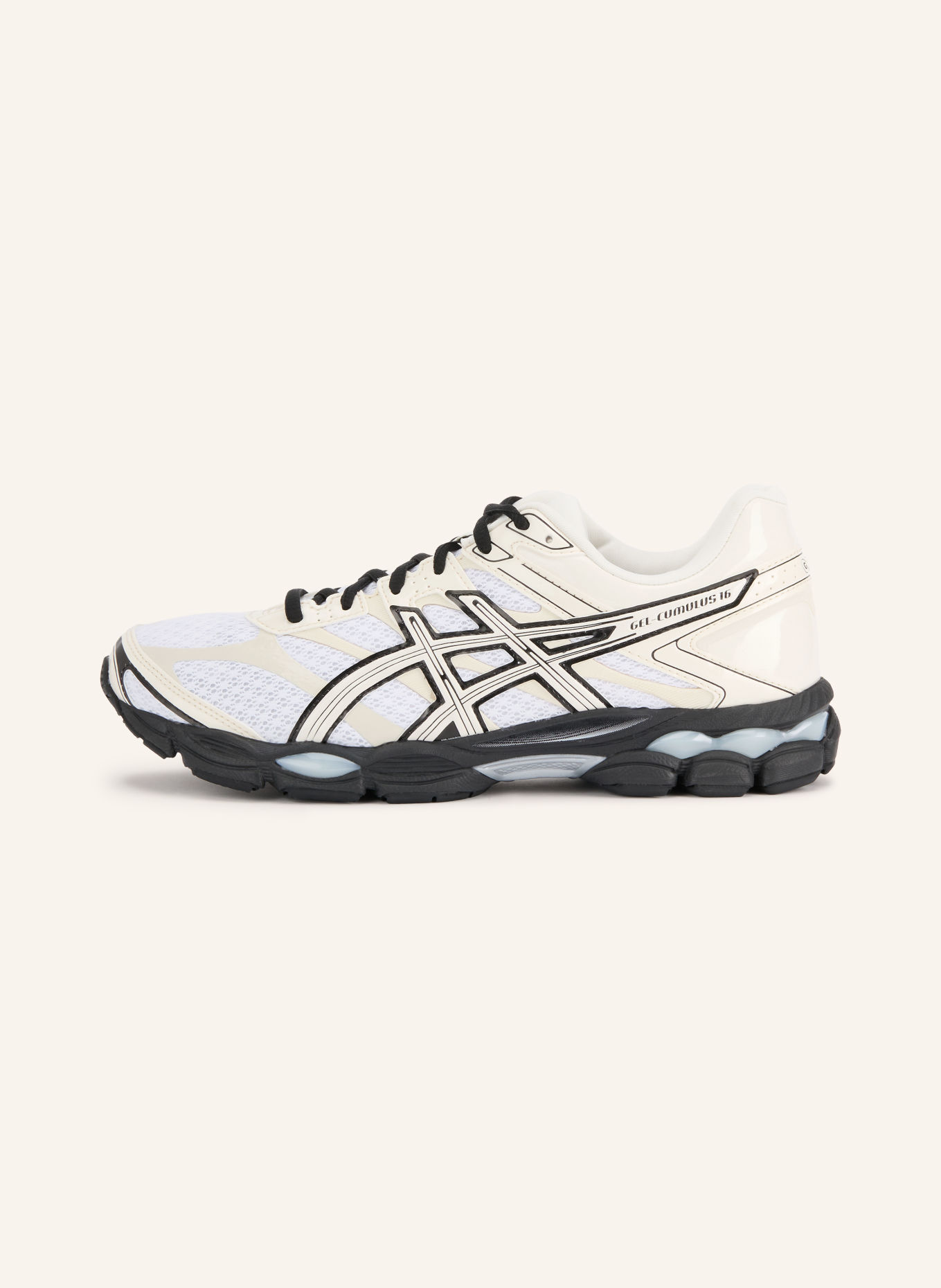 ASICS GEL-CUMULUS 16 Sneakers: WHITE / CREAM / BLACK