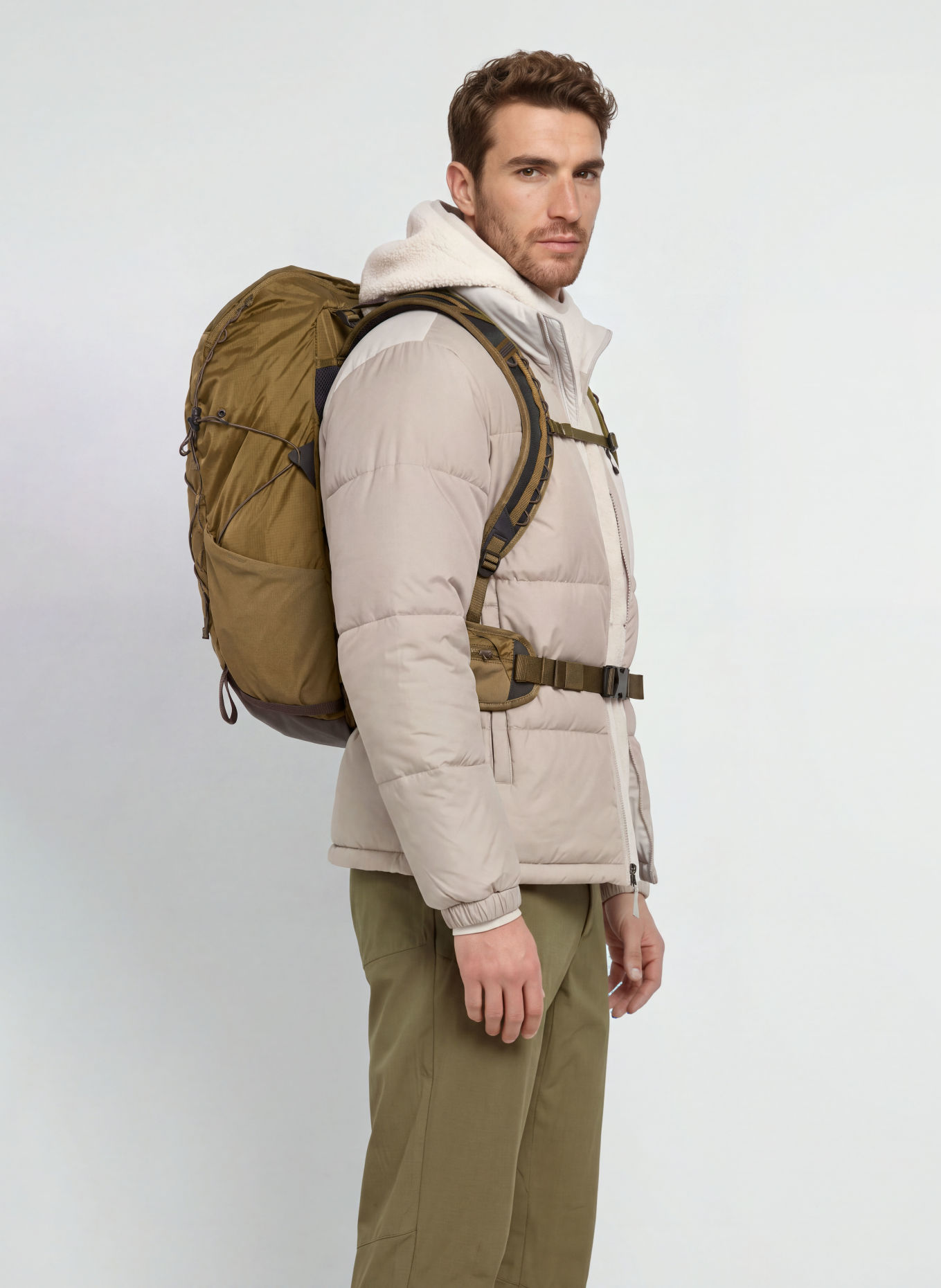 Klättermusen GILLING Backpack, 26 L: OLIVE