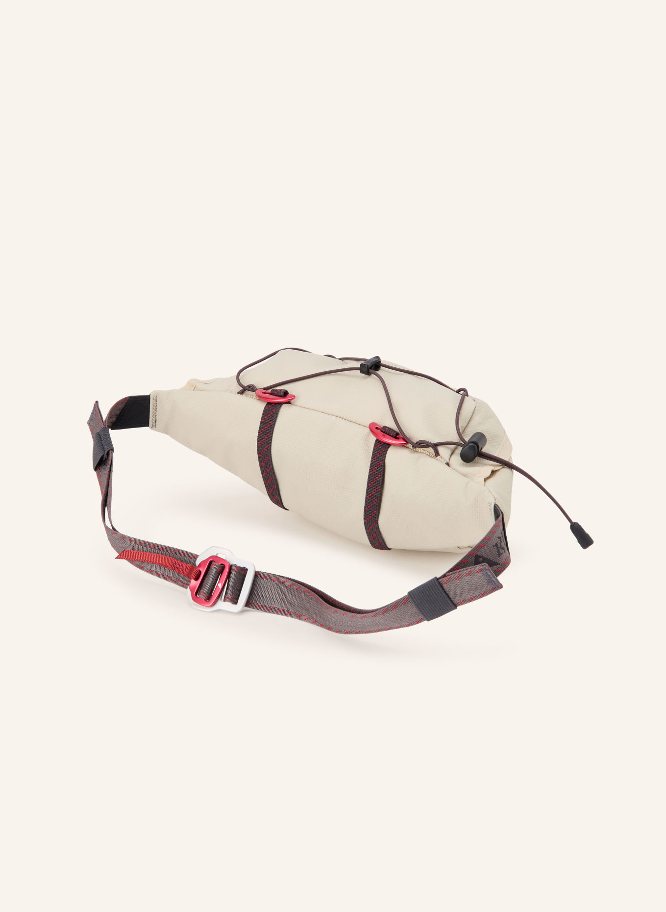 Klättermusen Gürteltasche ELDNER 2.0: HELLGRAU / SCHWARZ