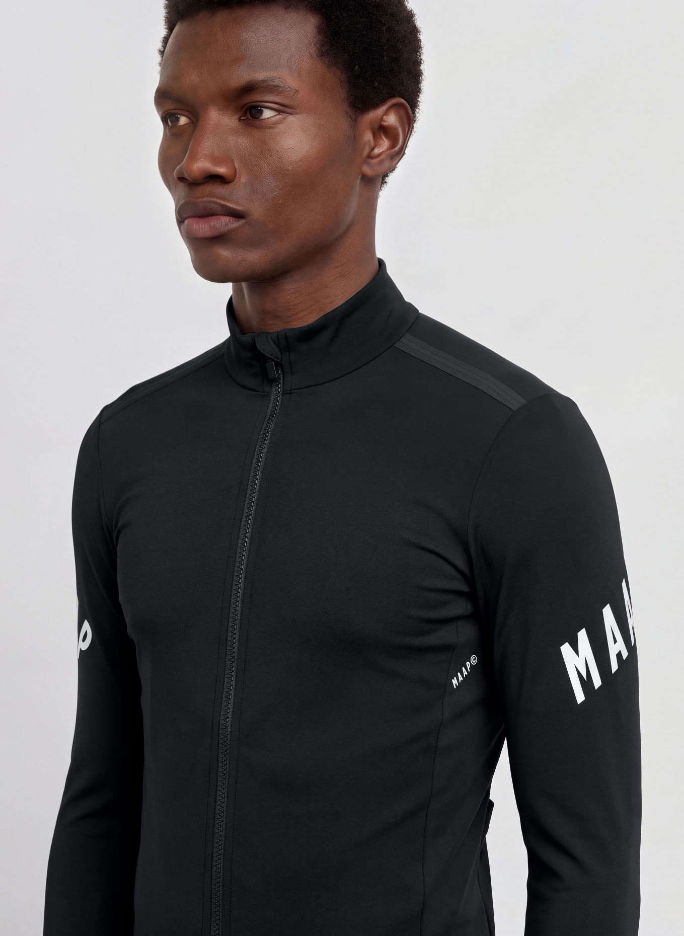 MAAP Radjacke PRO ELEMENTS: SCHWARZ / WEISS