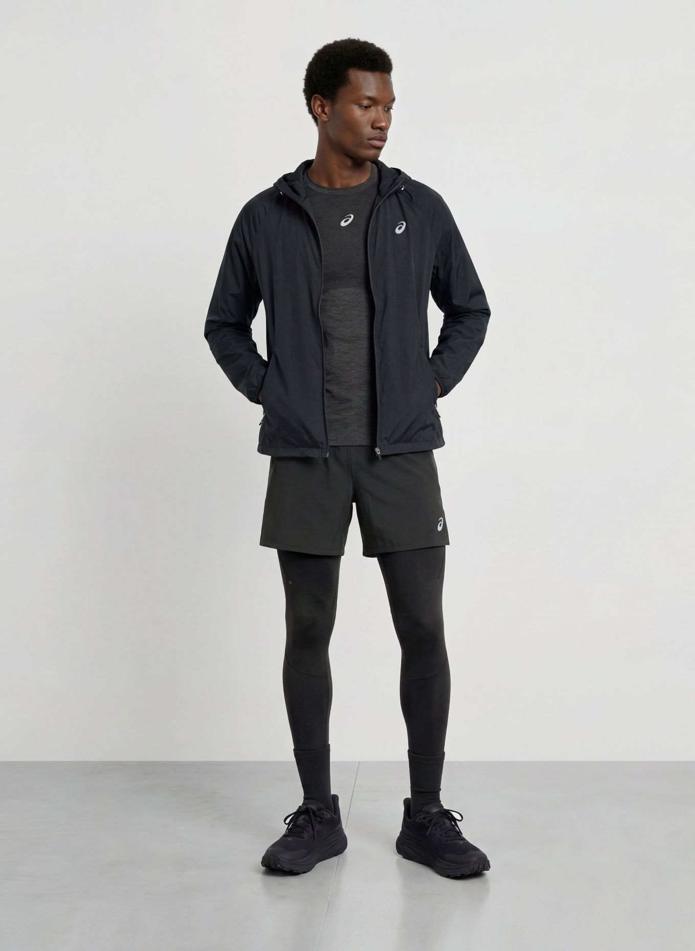 ASICS Løbetights ROAD WINTER: SORT