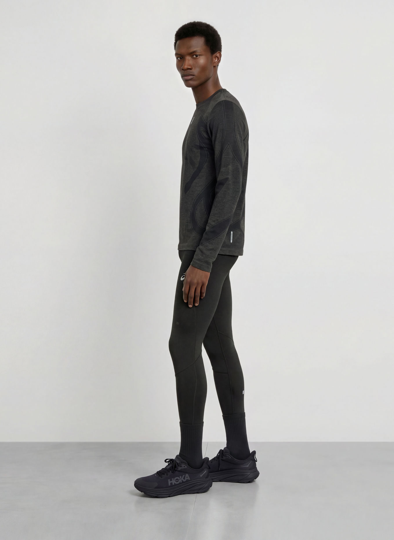 ASICS Løbetights ROAD WINTER: SORT