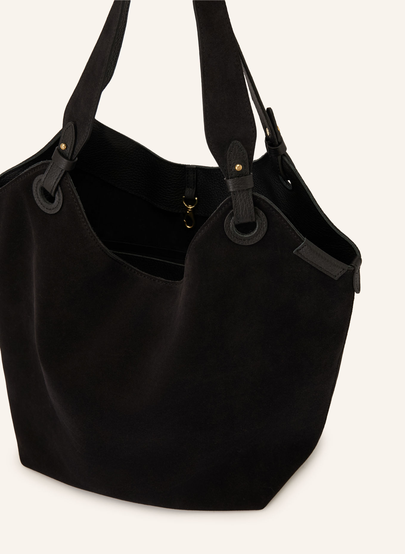 CALA JADE SOHO Bucket bag: BLACK