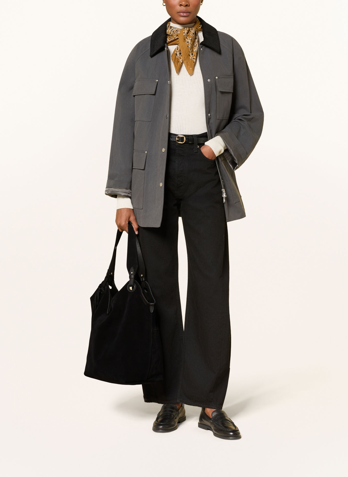 CALA JADE SOHO Bucket bag: BLACK