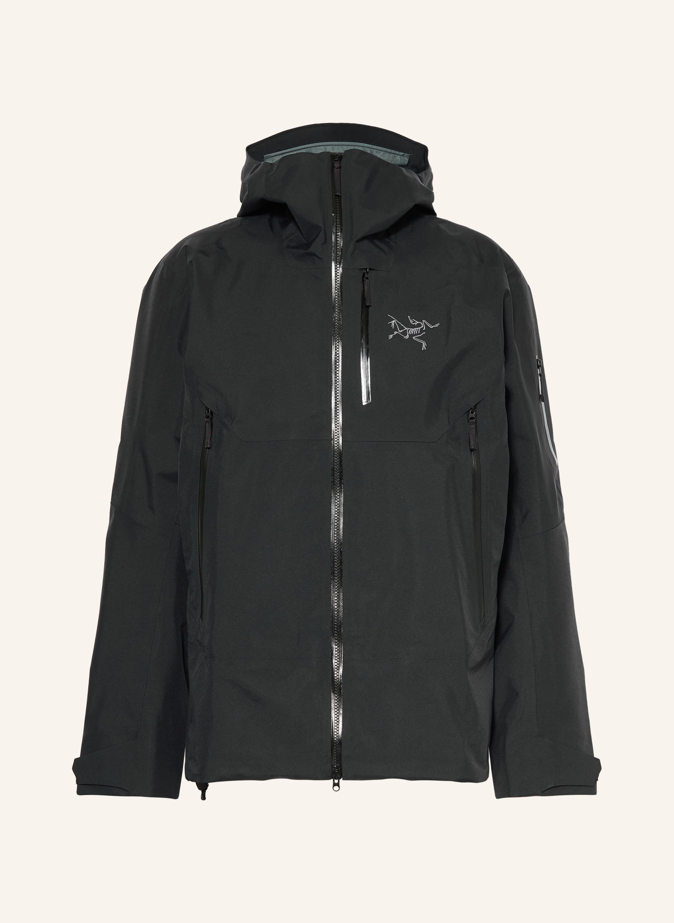 ARC'TERYX Veste de ski hardshell SABRE GTX: NOIR