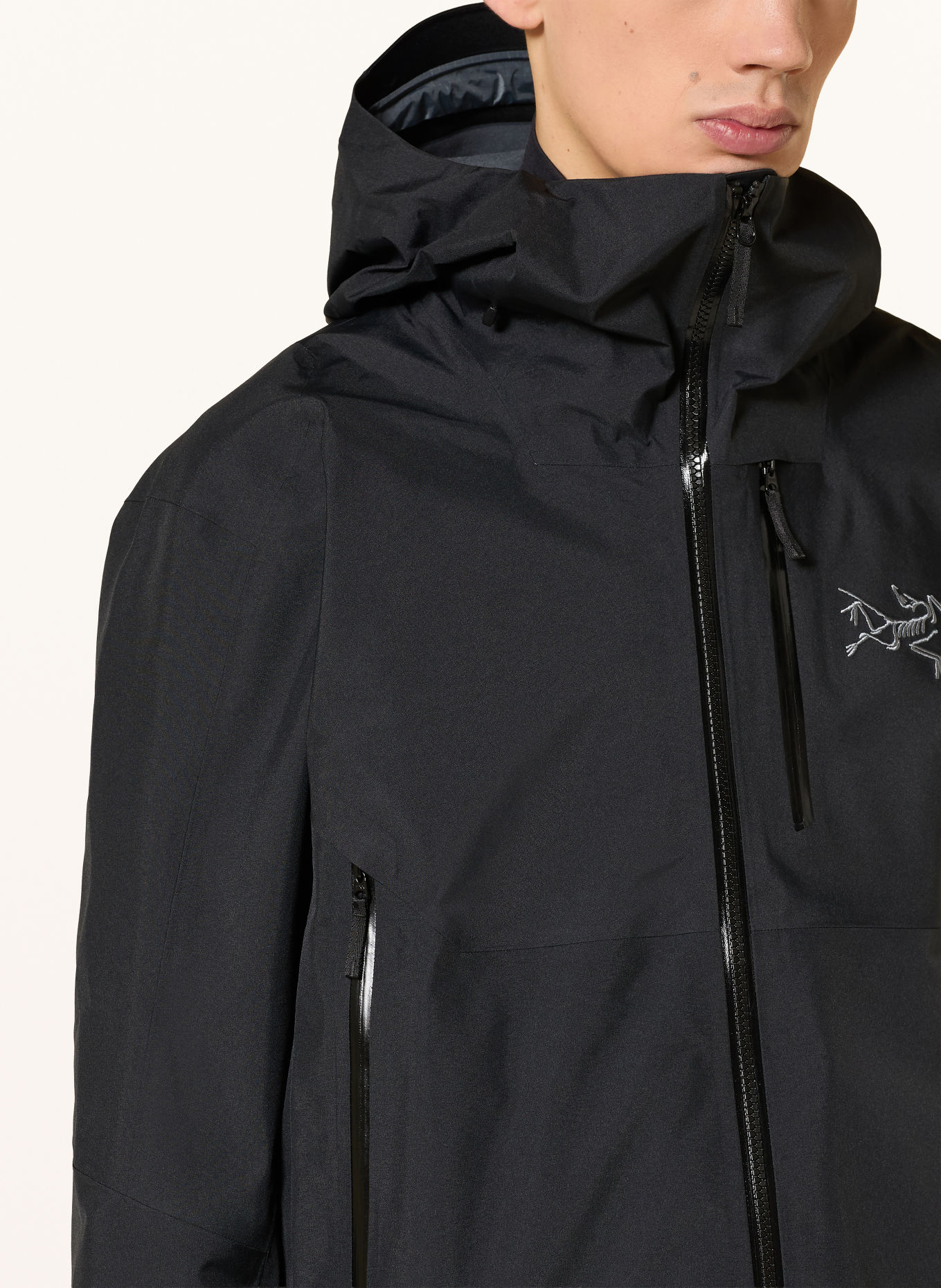 ARC'TERYX Veste de ski hardshell SABRE GTX: NOIR
