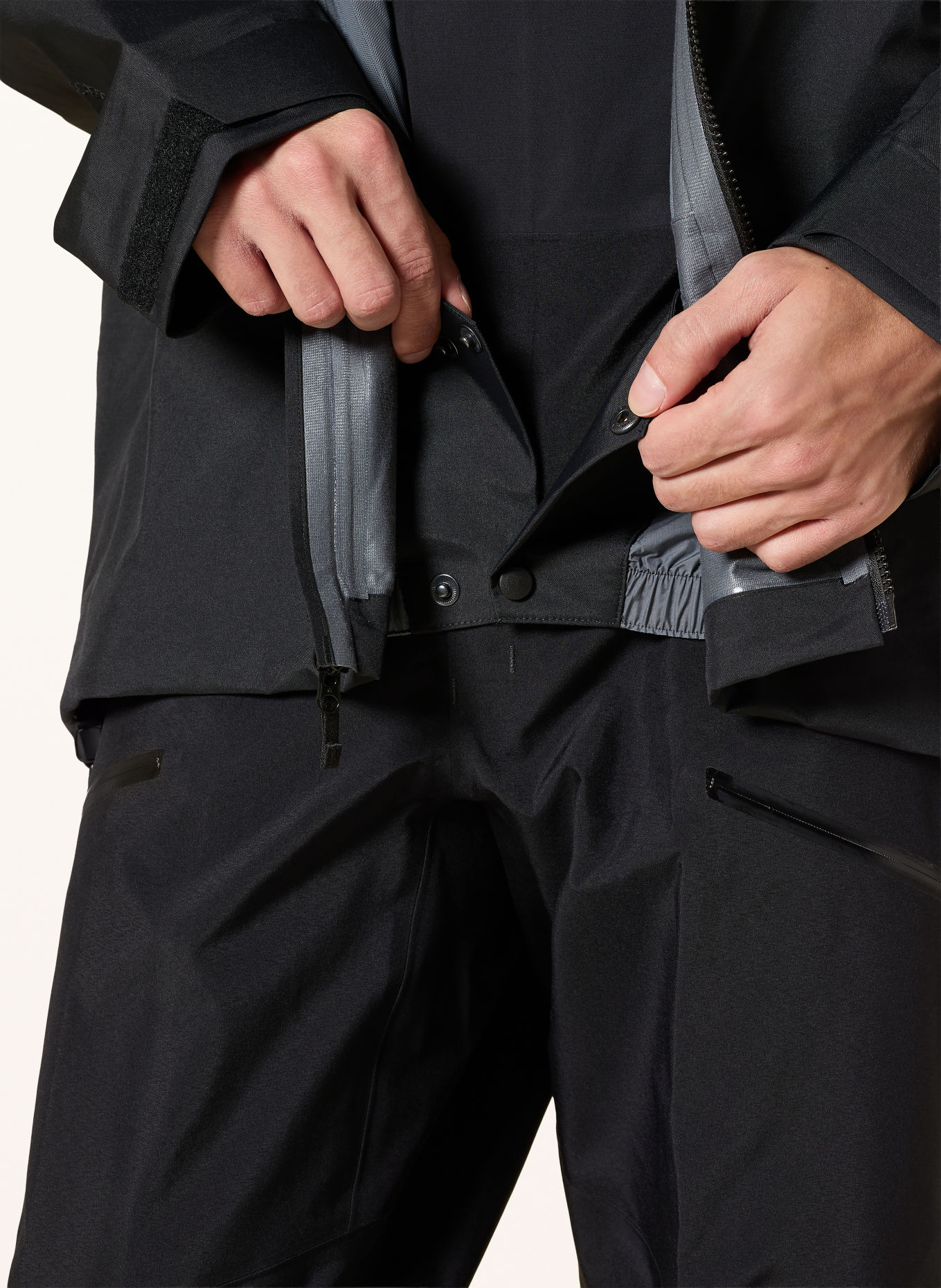 ARC'TERYX Veste de ski hardshell SABRE GTX: NOIR