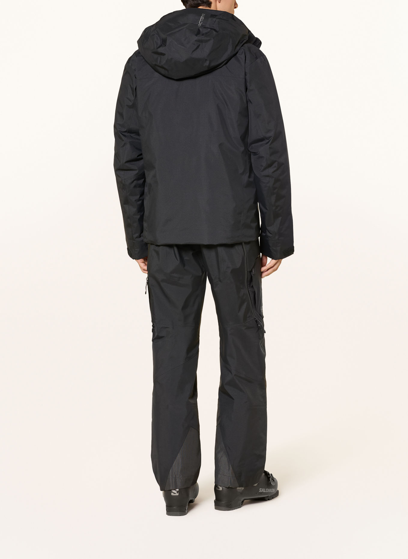 ARC'TERYX SABRE Hardshell ski pants: BLACK