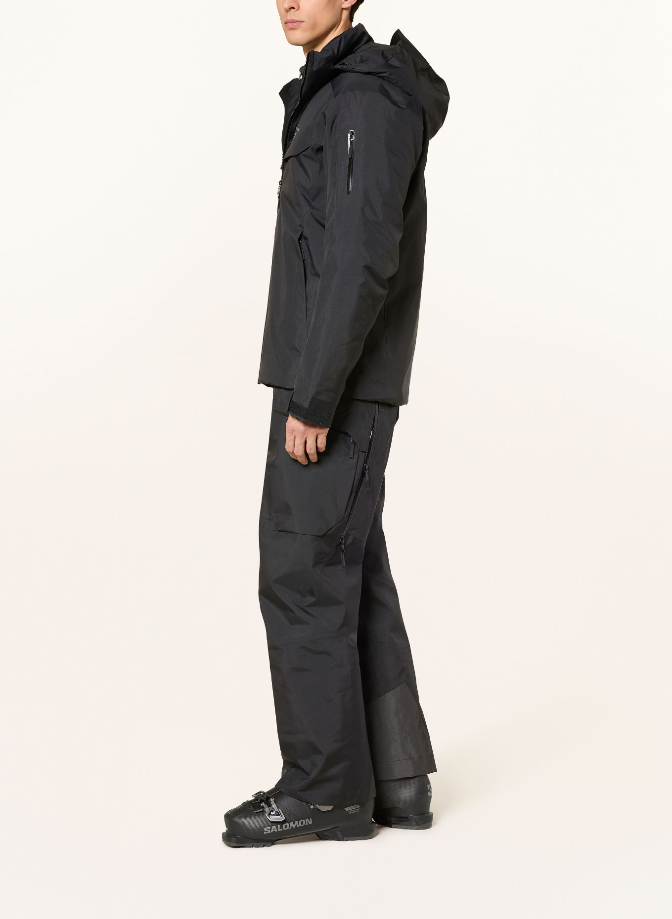 ARC'TERYX SABRE Hardshell ski pants: BLACK