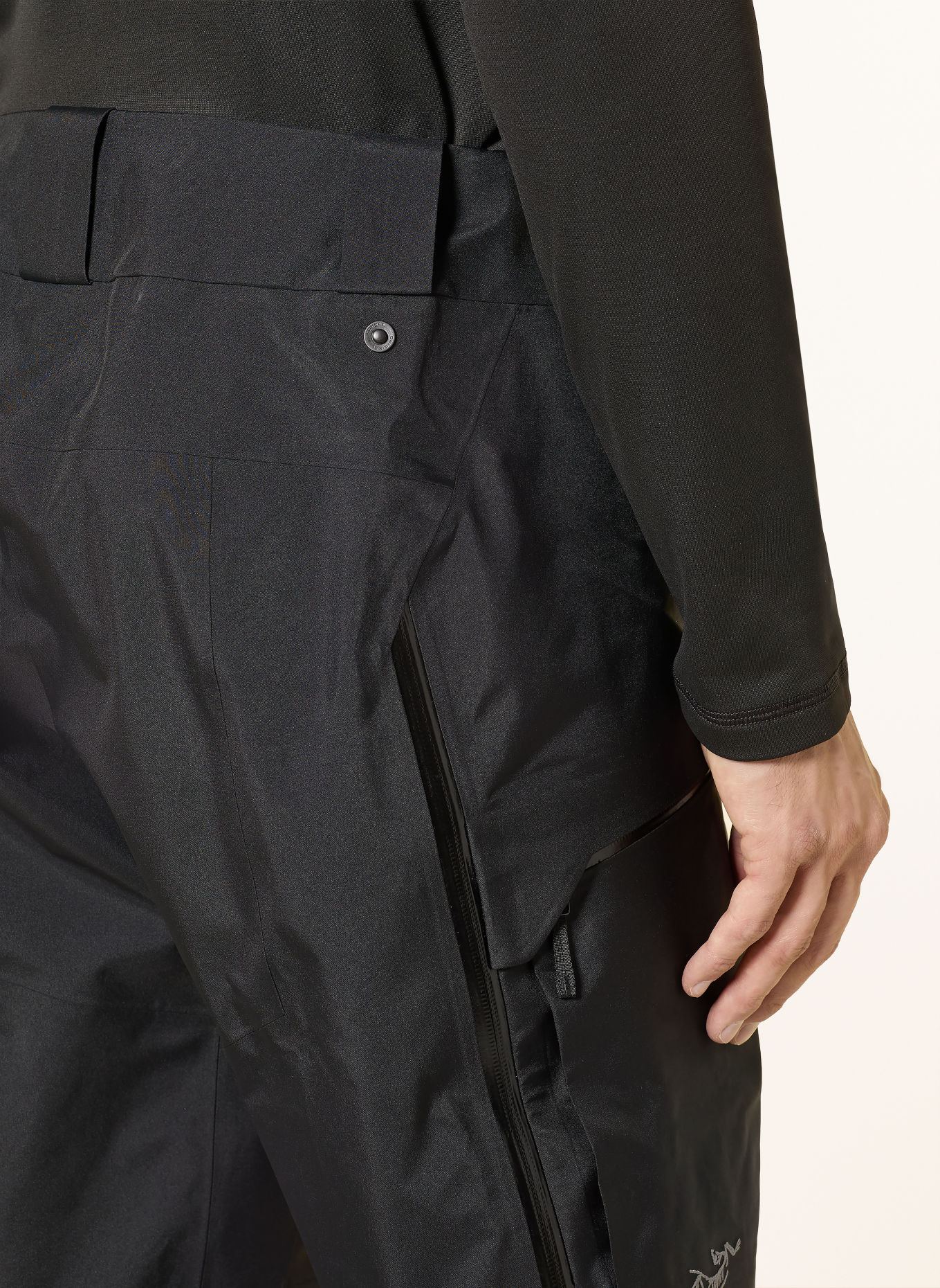 ARC'TERYX SABRE Hardshell ski pants: BLACK