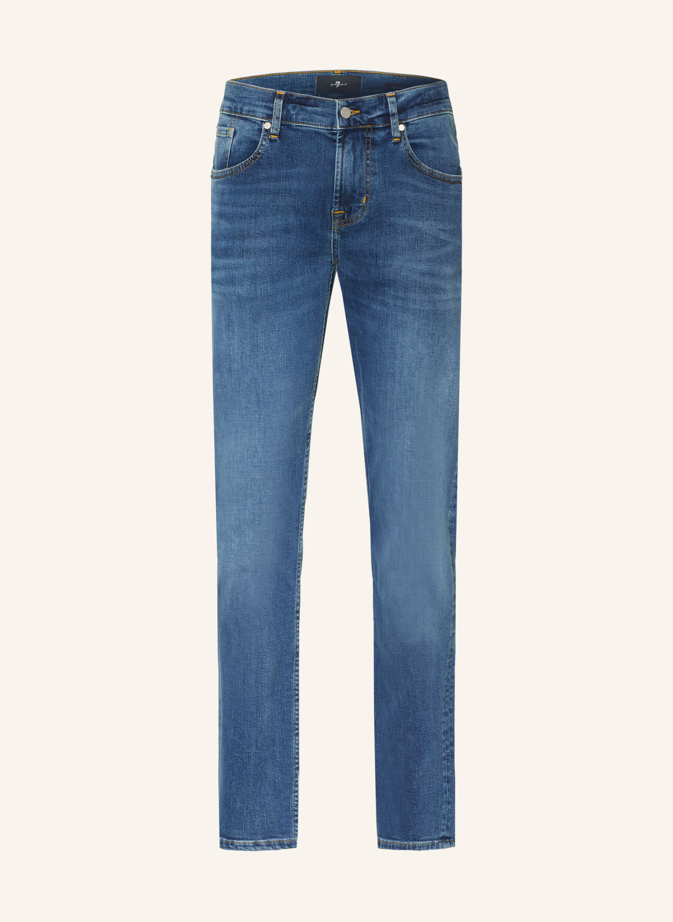 7 for all mankind Jeans SLIMMY TAPERED Extra Slim Fit: 47S Mid Blue