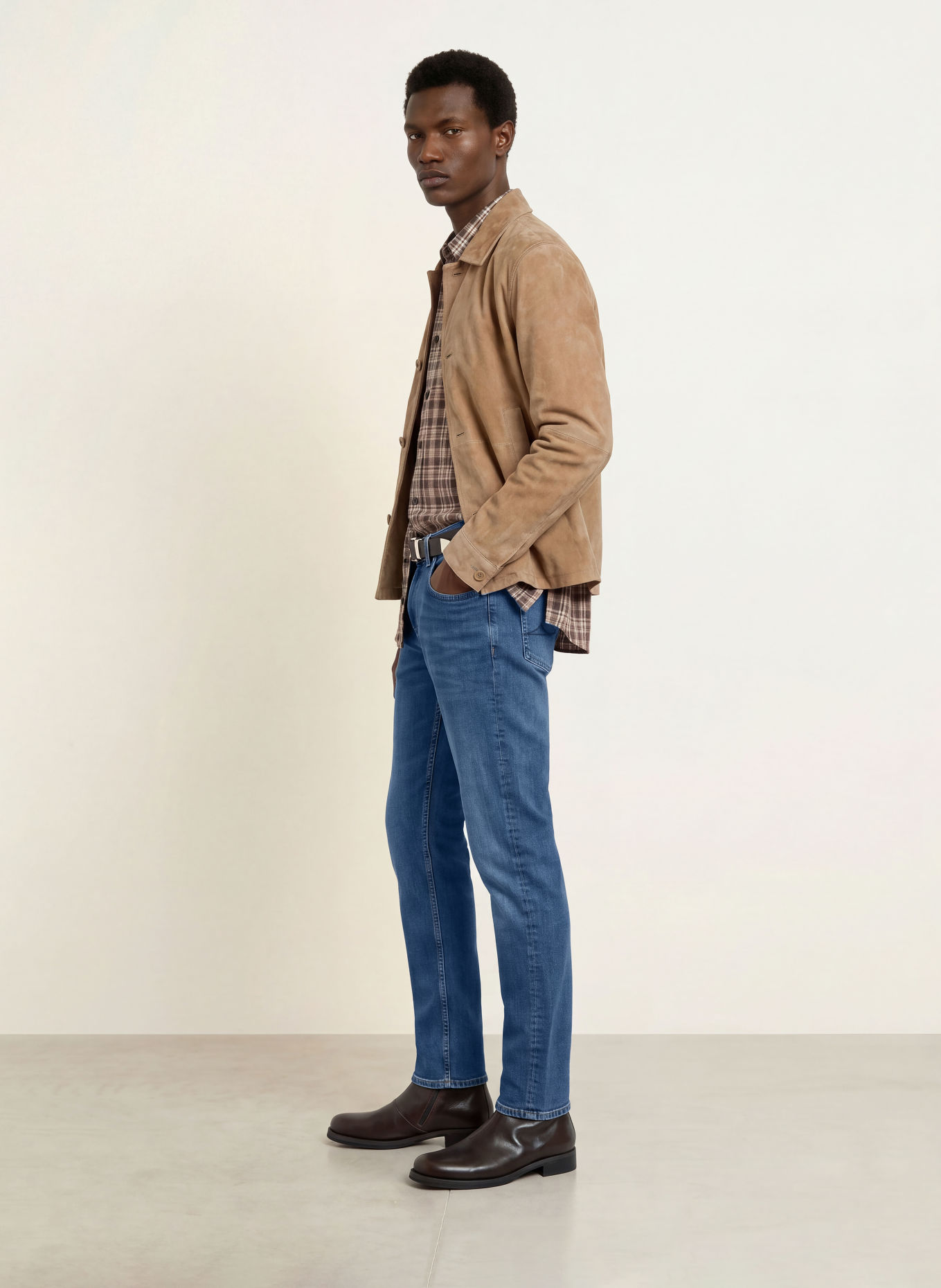 7 for all mankind Jeans SLIMMY TAPERED Extra Slim Fit: 47S Mid Blue