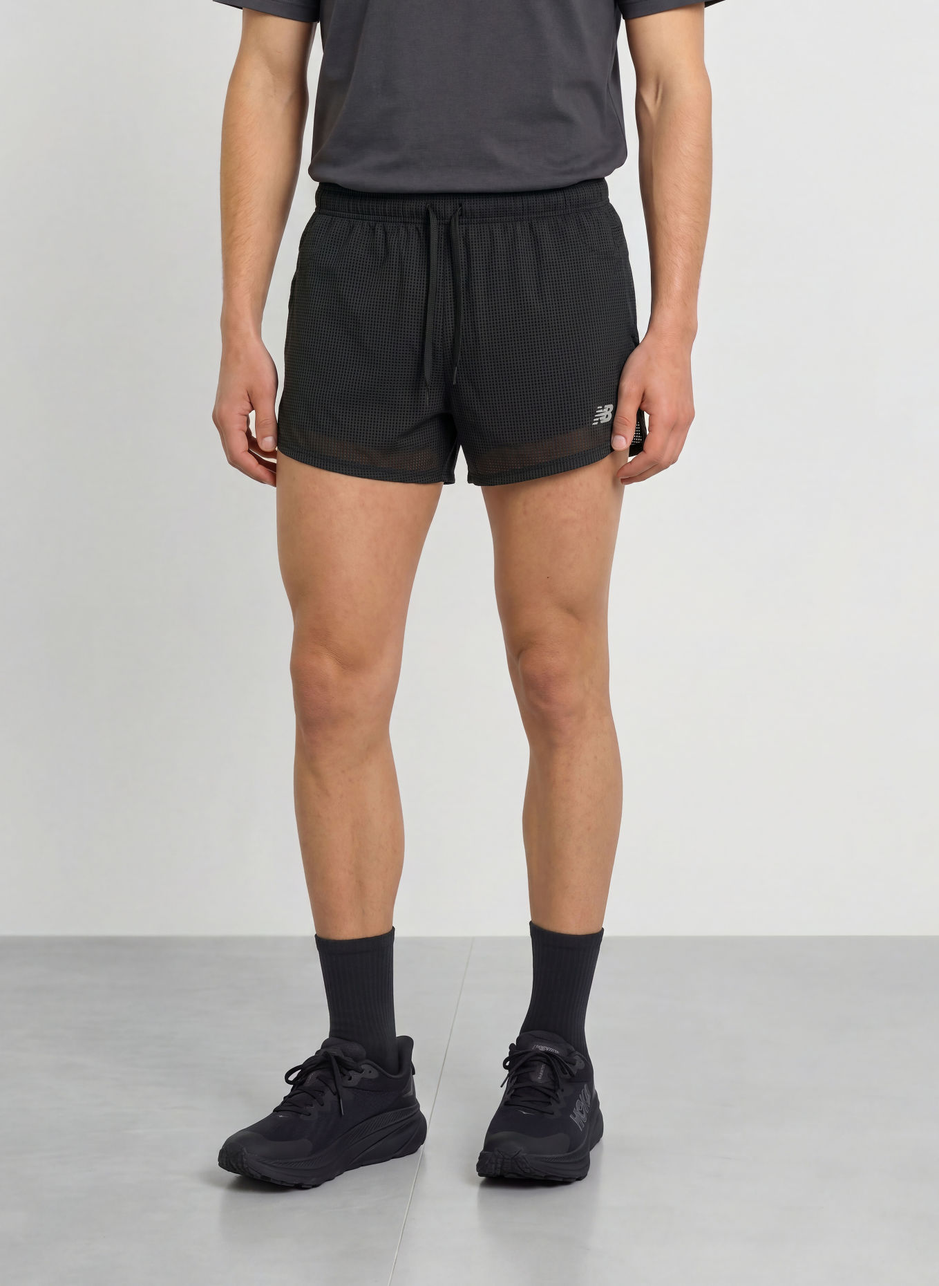 new balance 2-in-1-Laufshorts RC ULTRA LIGHT: SCHWARZ