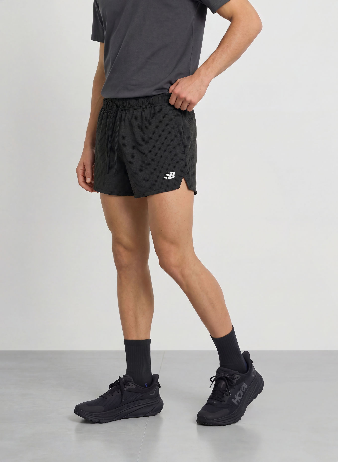 new balance 2-in-1-Laufshorts RC ULTRA LIGHT: SCHWARZ