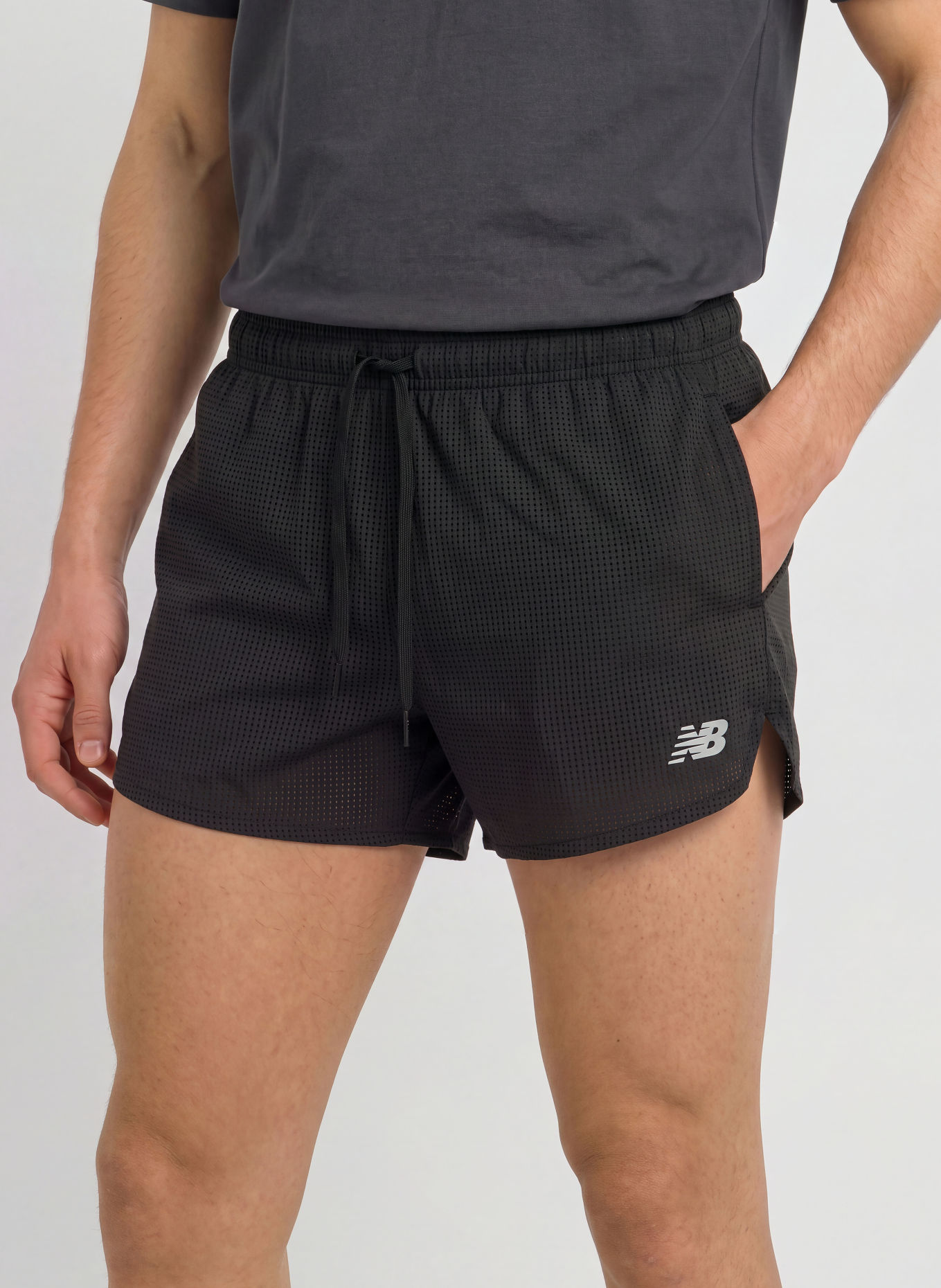 new balance 2-in-1-Laufshorts RC ULTRA LIGHT: SCHWARZ