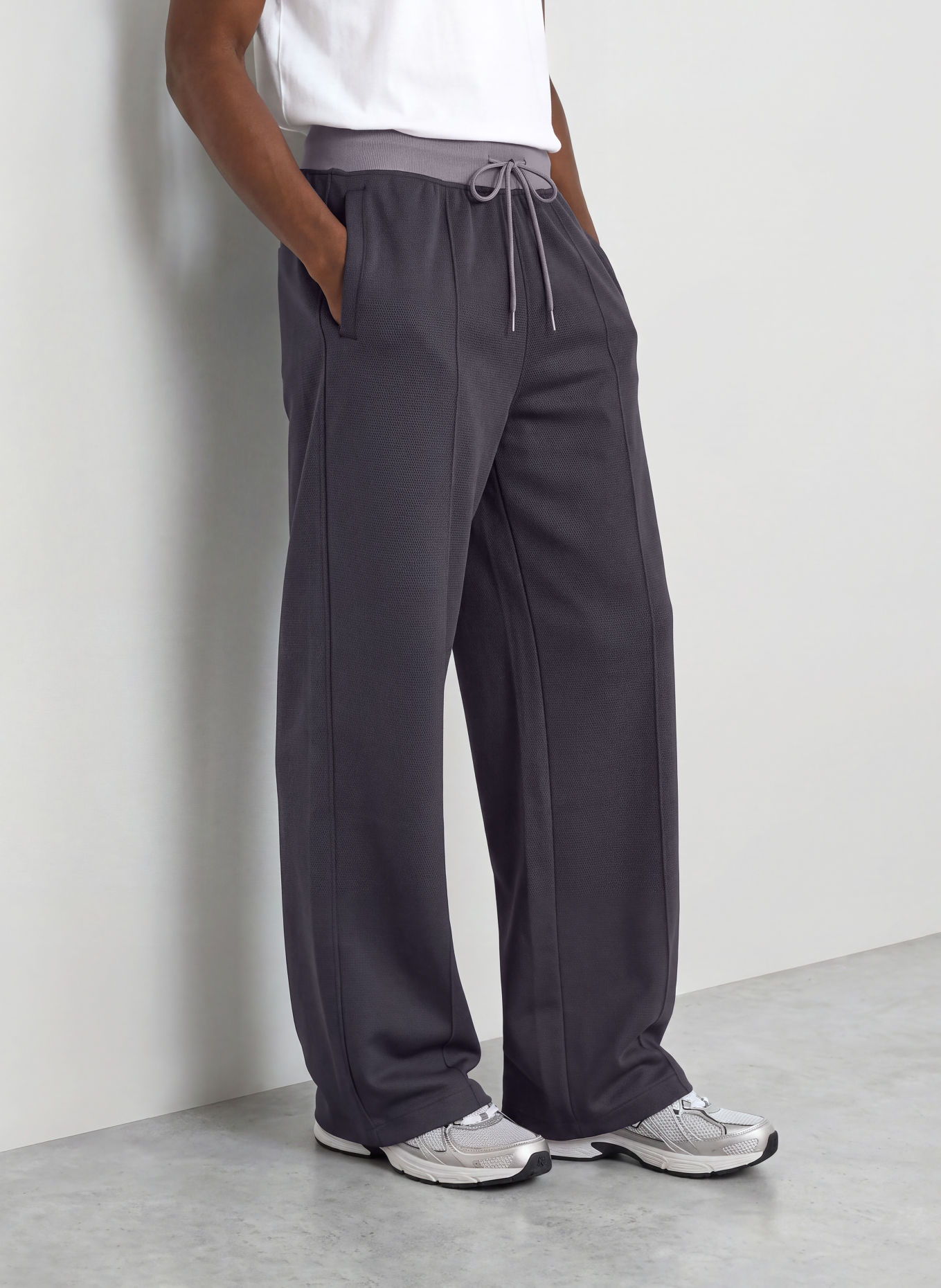 new balance Sweatpants: DUNKELBLAU / GRAU