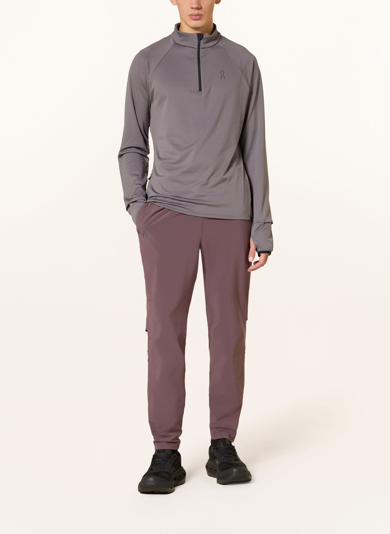 On Pantalon de course WEATHER WINTER: VIEUX ROSE