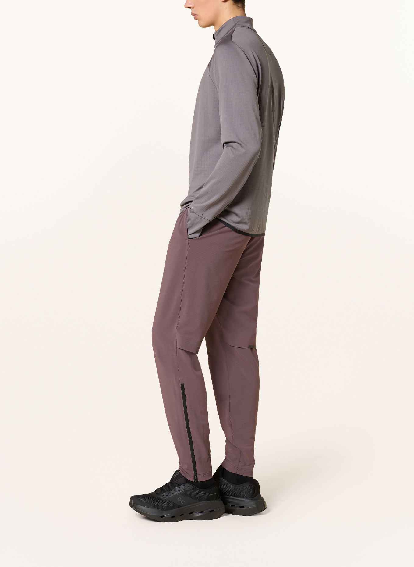 On Pantalon de course WEATHER WINTER: VIEUX ROSE