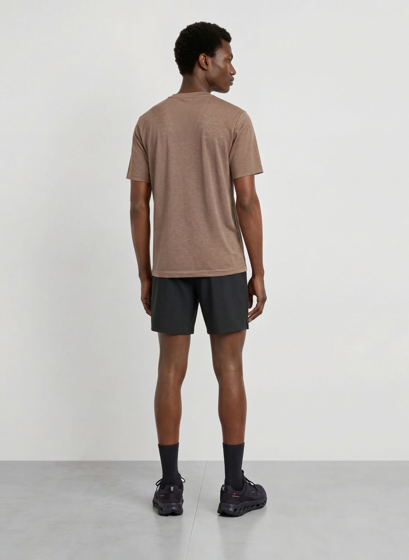 On T-shirt technique TRAIN FLEX-T: BEIGE