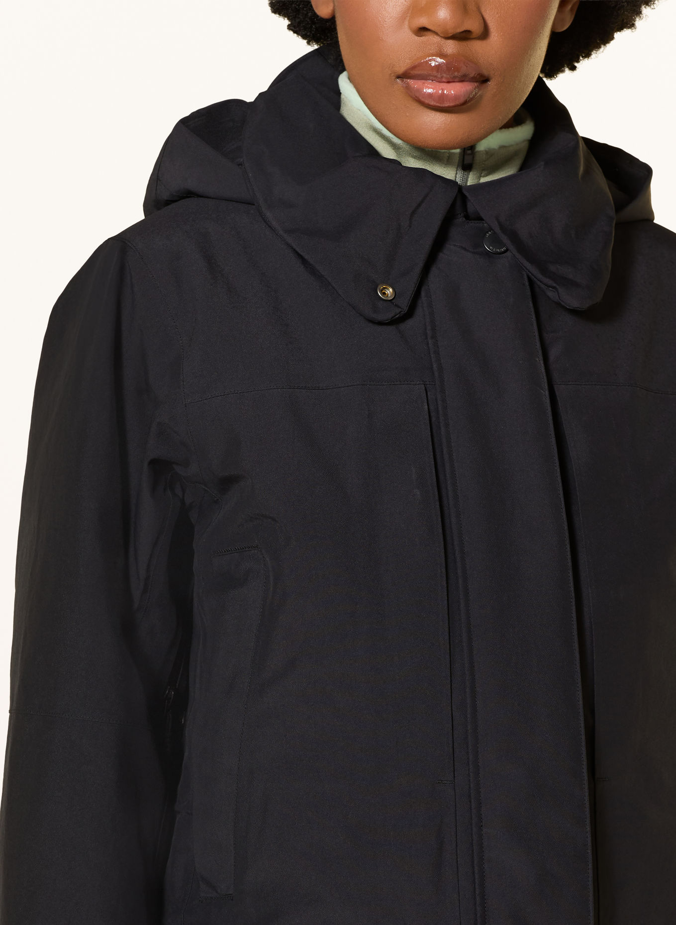 MAMMUT ALPS 2-in-1 Down coat: BLACK