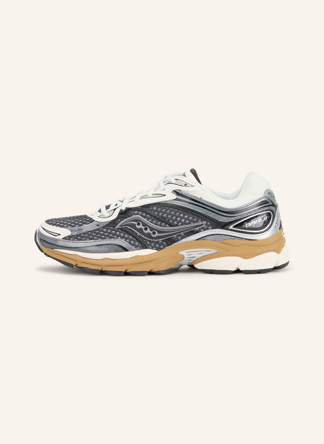 saucony Sneaker PROGRID OMNI 9: DUNKELGRAU / DUNKELBLAU / WEISS