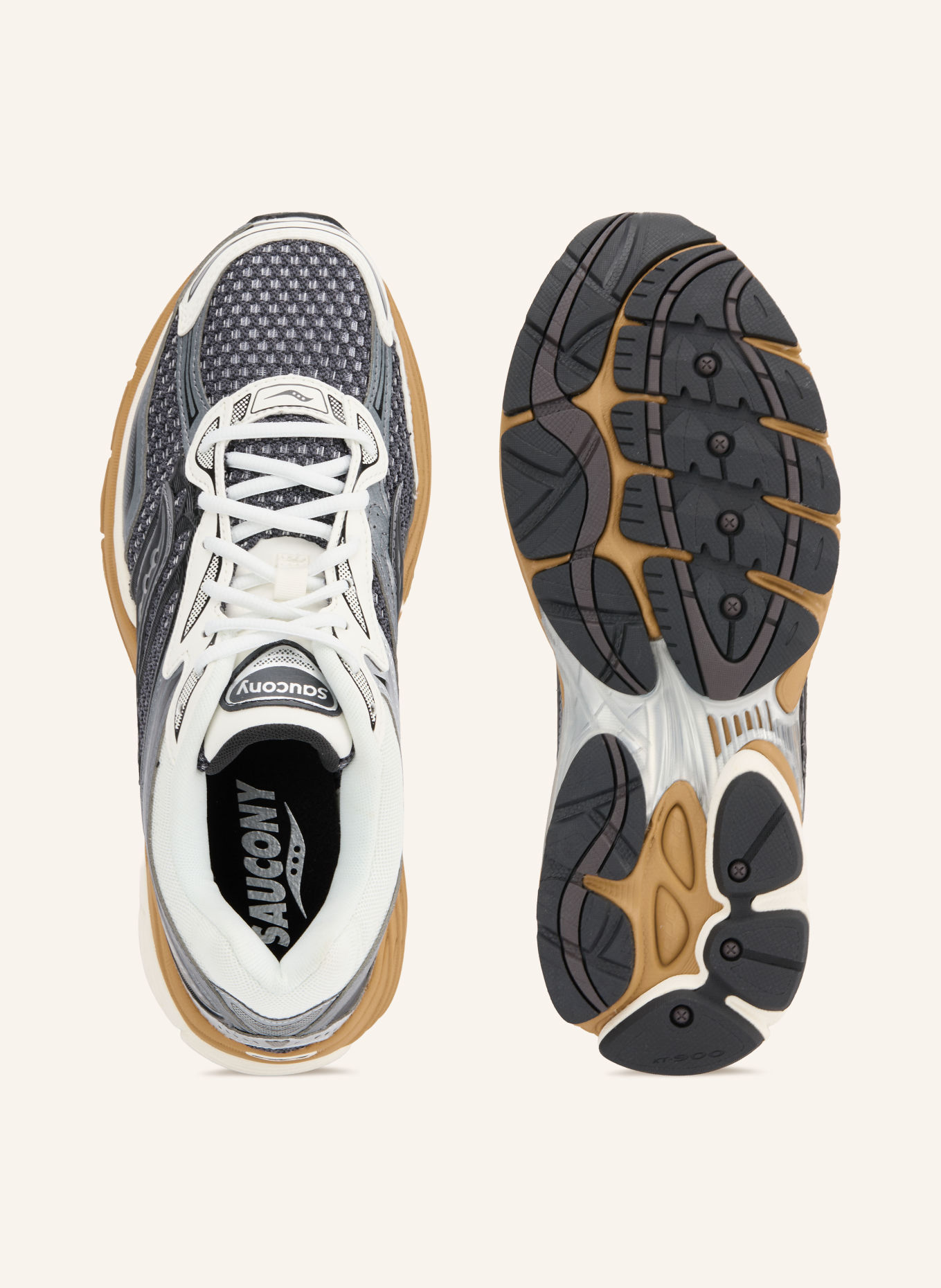 saucony Sneaker PROGRID OMNI 9: DUNKELGRAU / DUNKELBLAU / WEISS