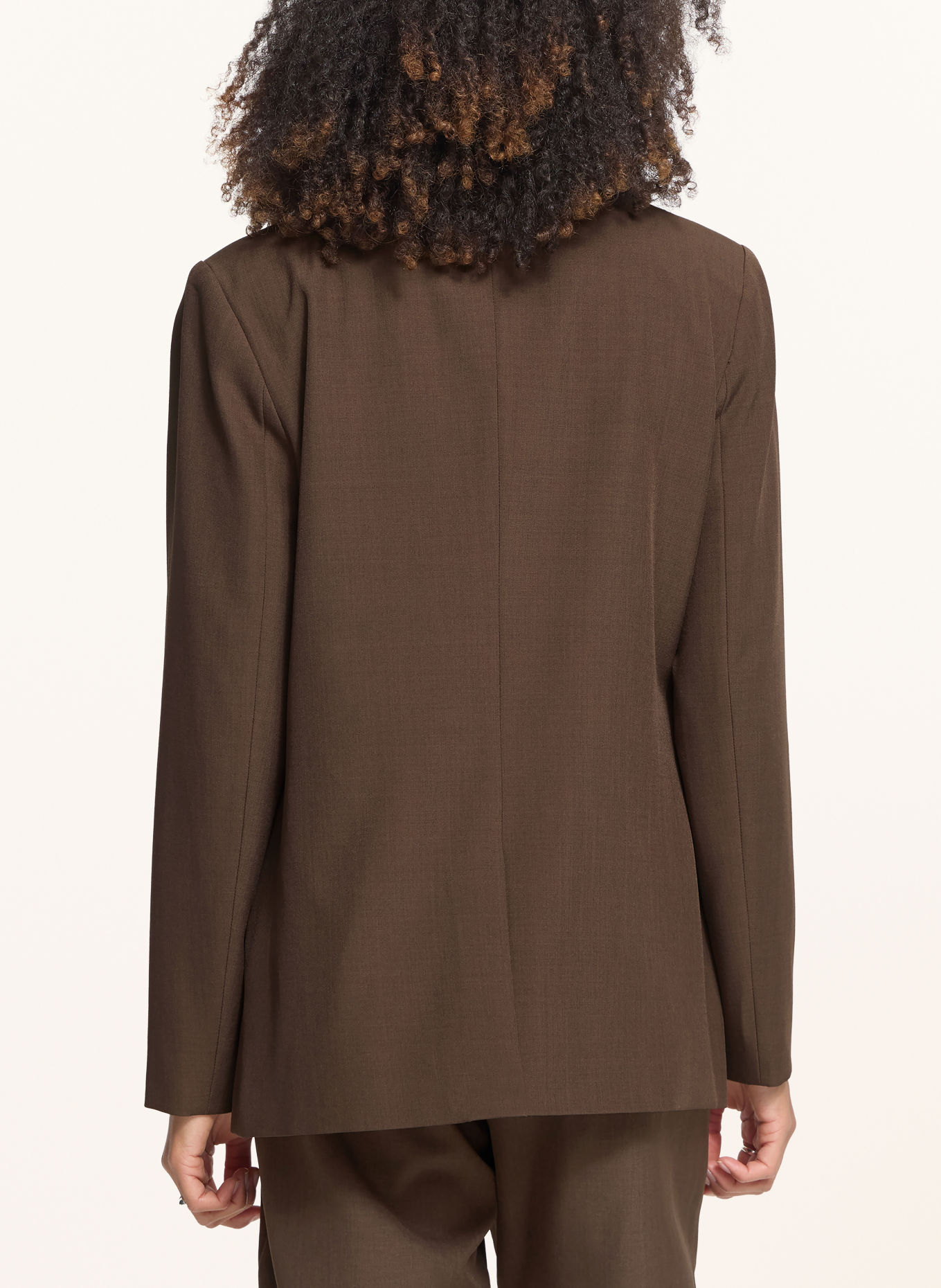 ICHI IHFAVA Blazer: DARK BROWN
