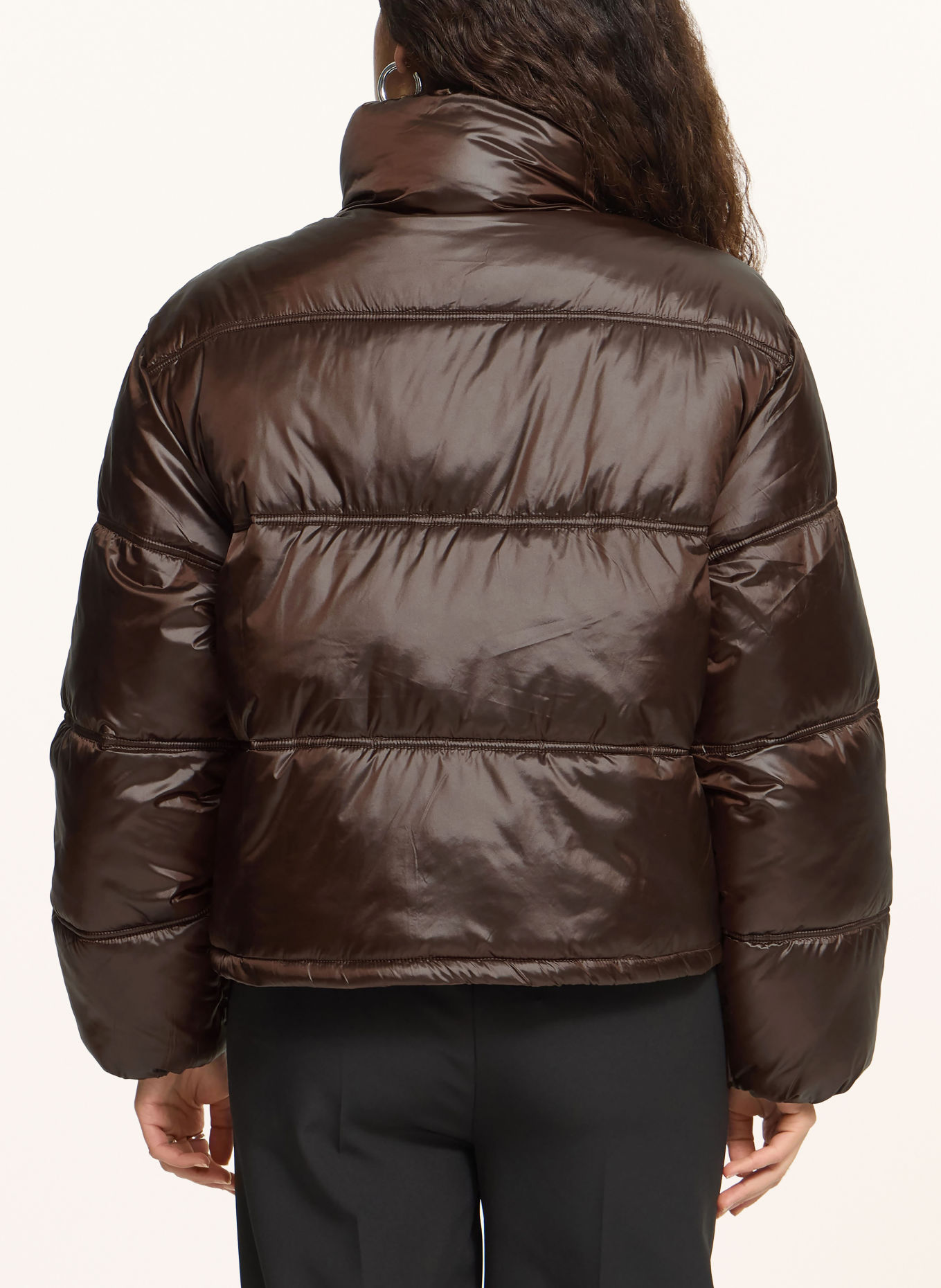 ICHI Steppjacke IHFECINA: DUNKELBRAUN